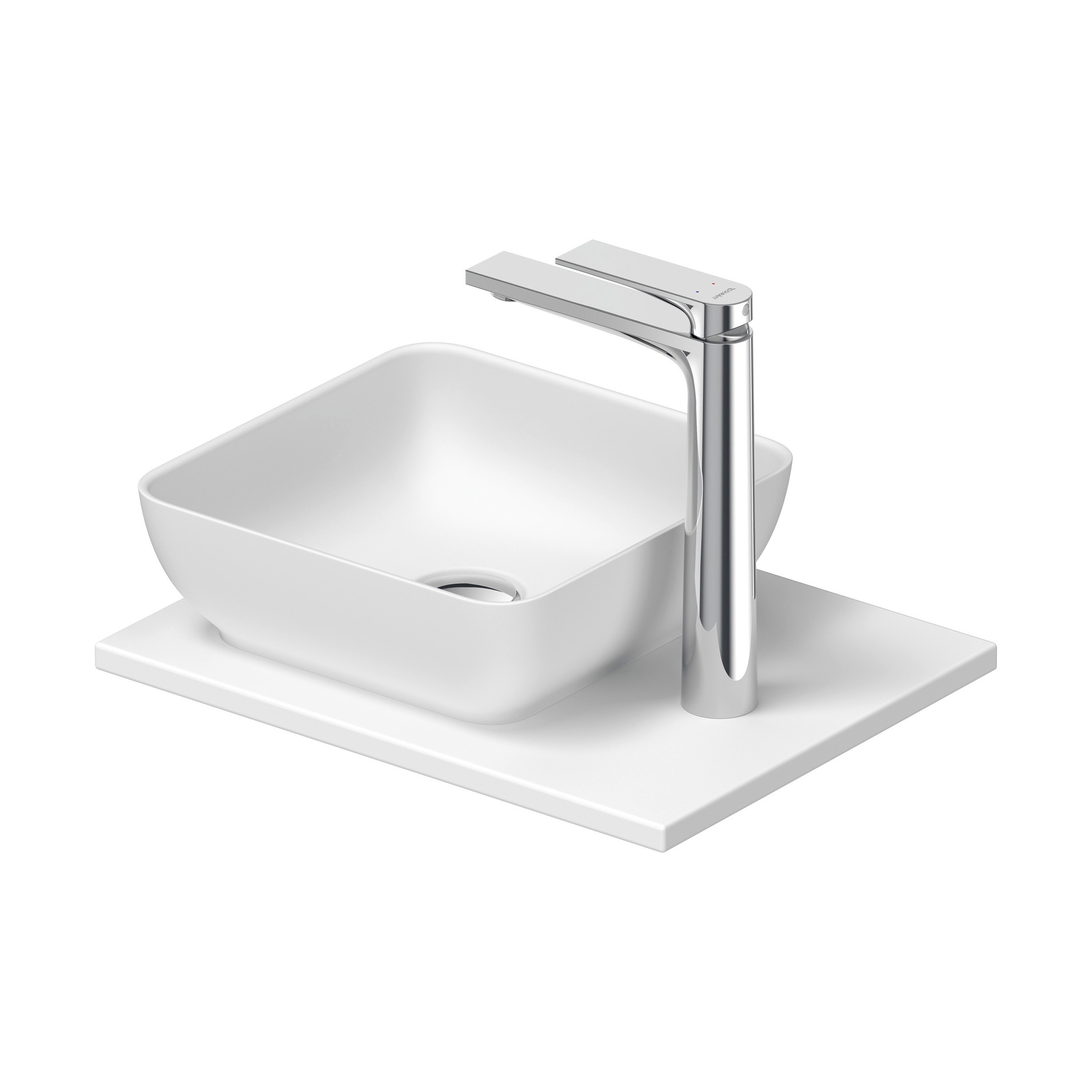 Sivida Console with countertop basin set