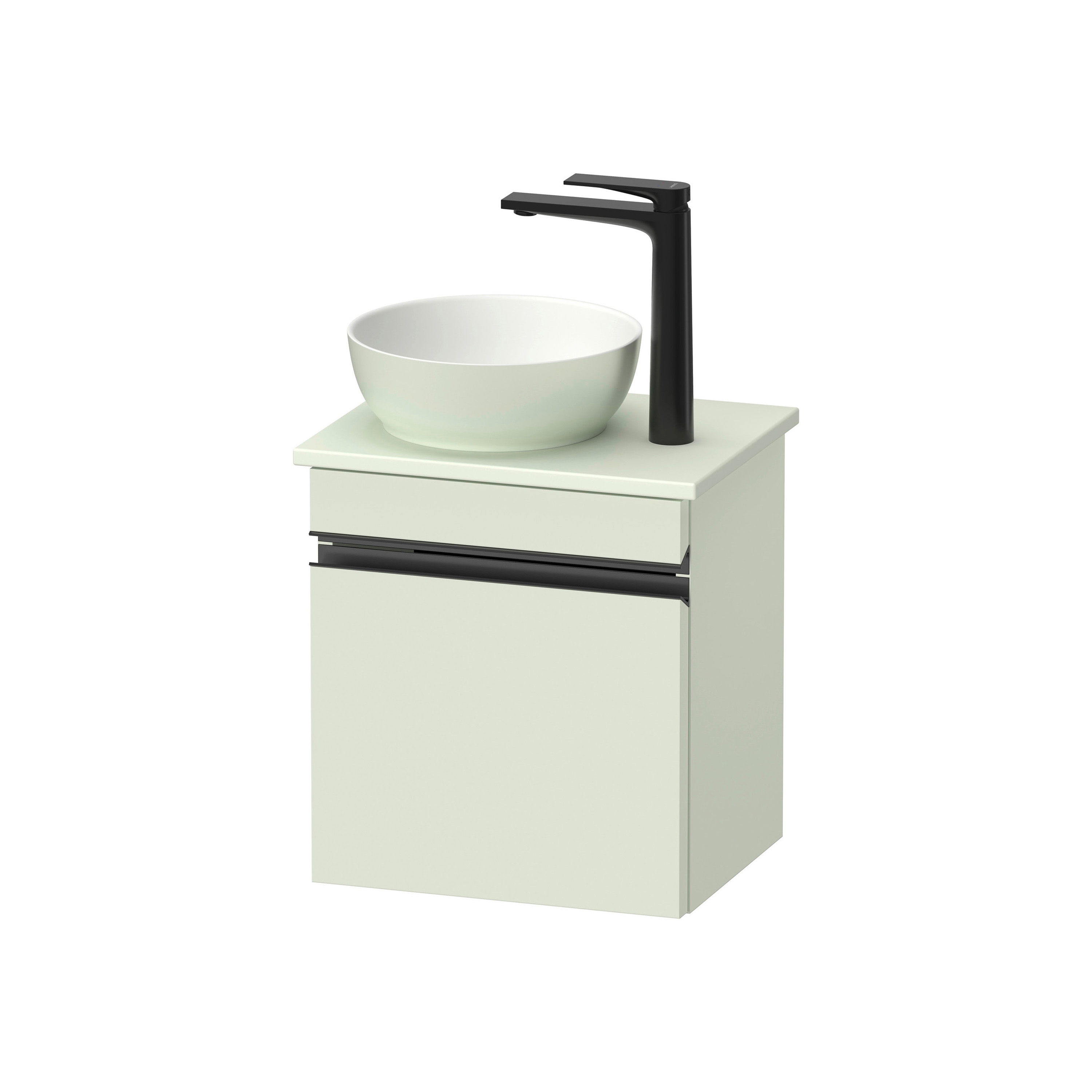 Sivida vanity unit for console wall-mounted