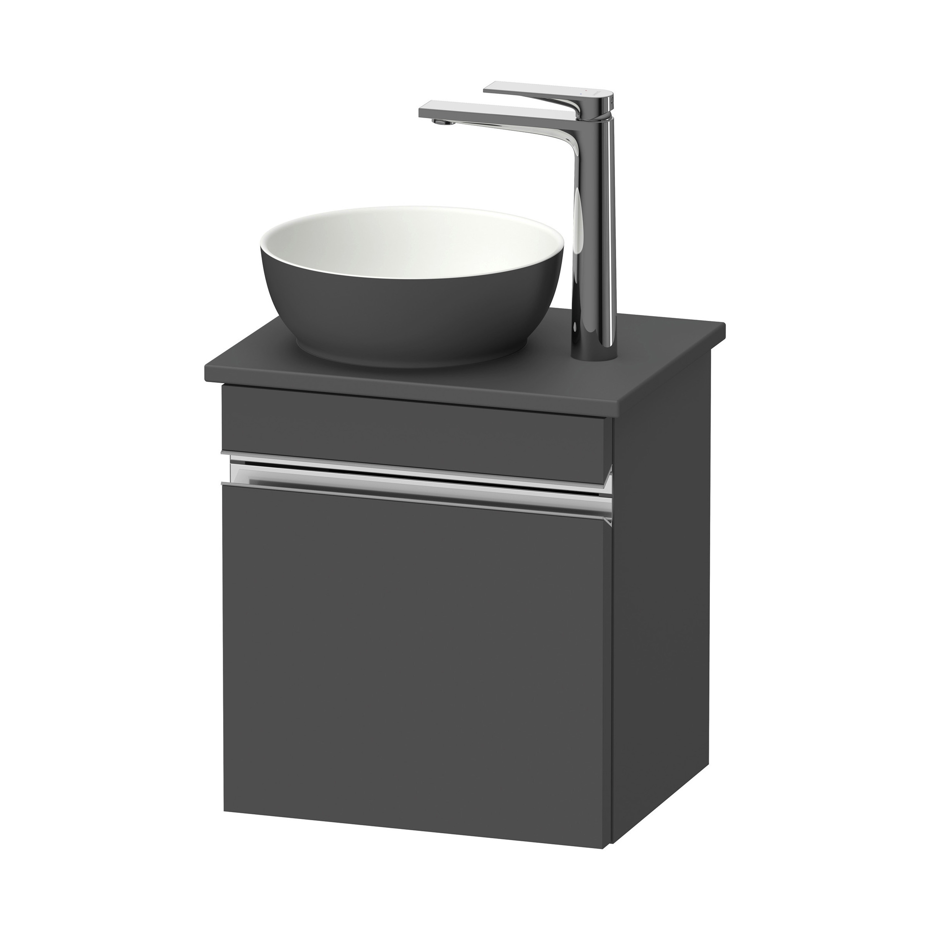Sivida vanity unit for console wall-mounted