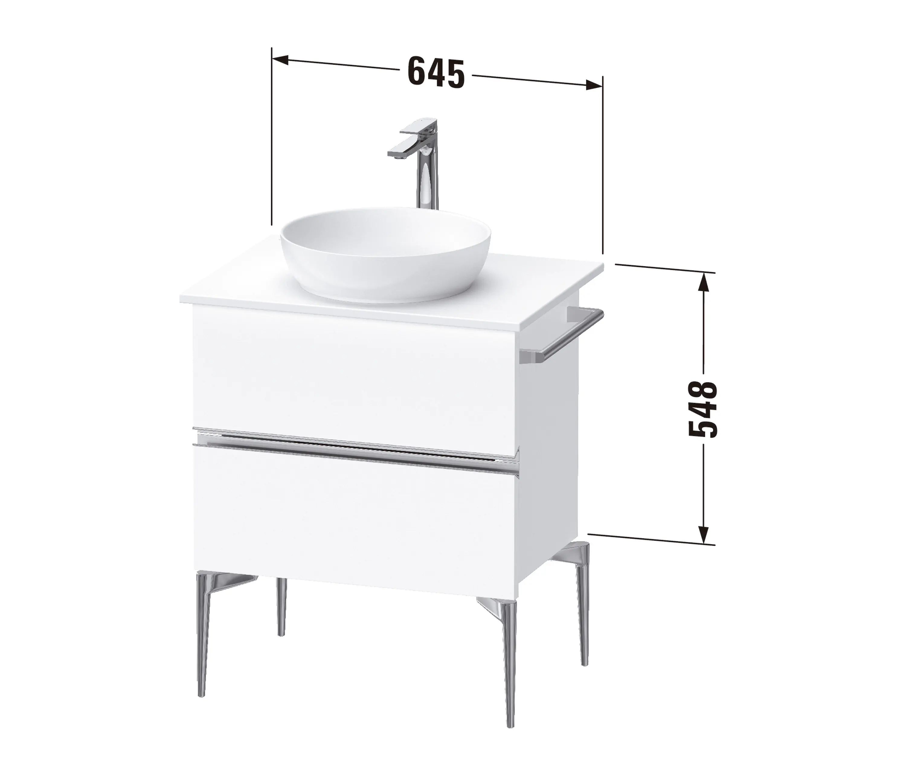 DURAVIT - Sivida vanity unit