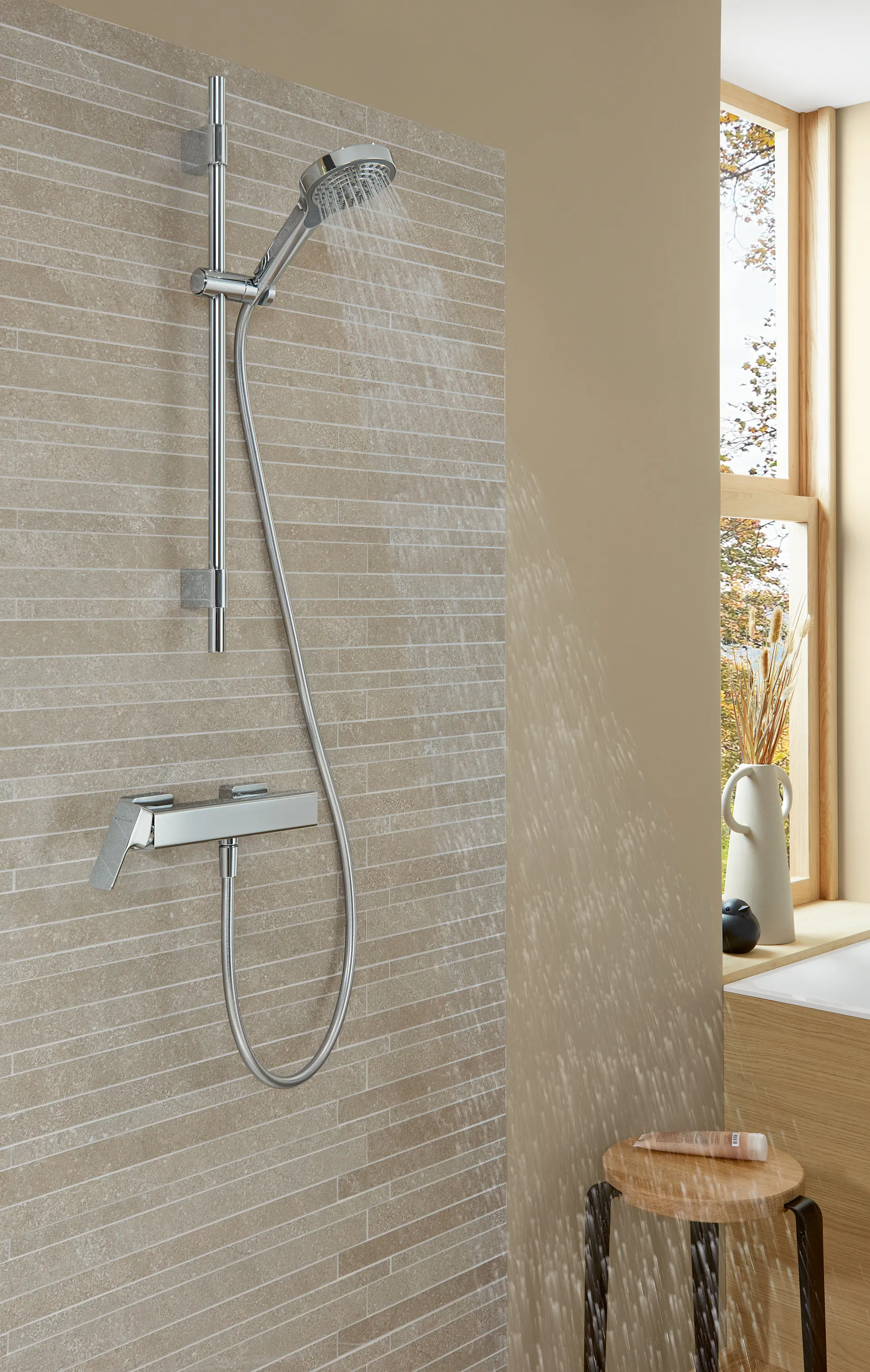 Villeroy & Boch - Subway 3.0 | Single-lever basin mixer with draw bar outlet fitting, Chrome