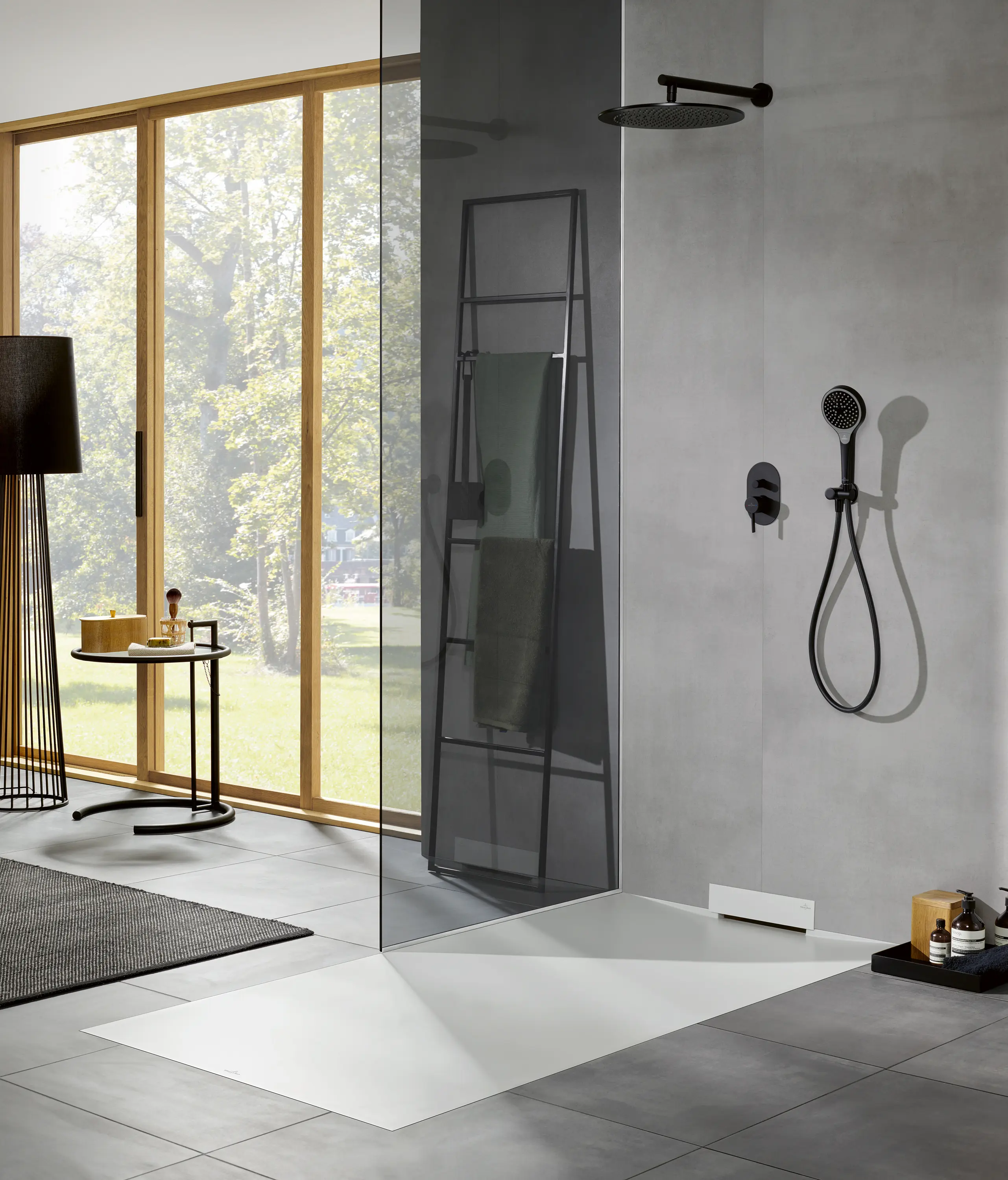 Villeroy & Boch - Wallway | Rectangular shower tray, 1800 x 900 x 30 mm, Stone White