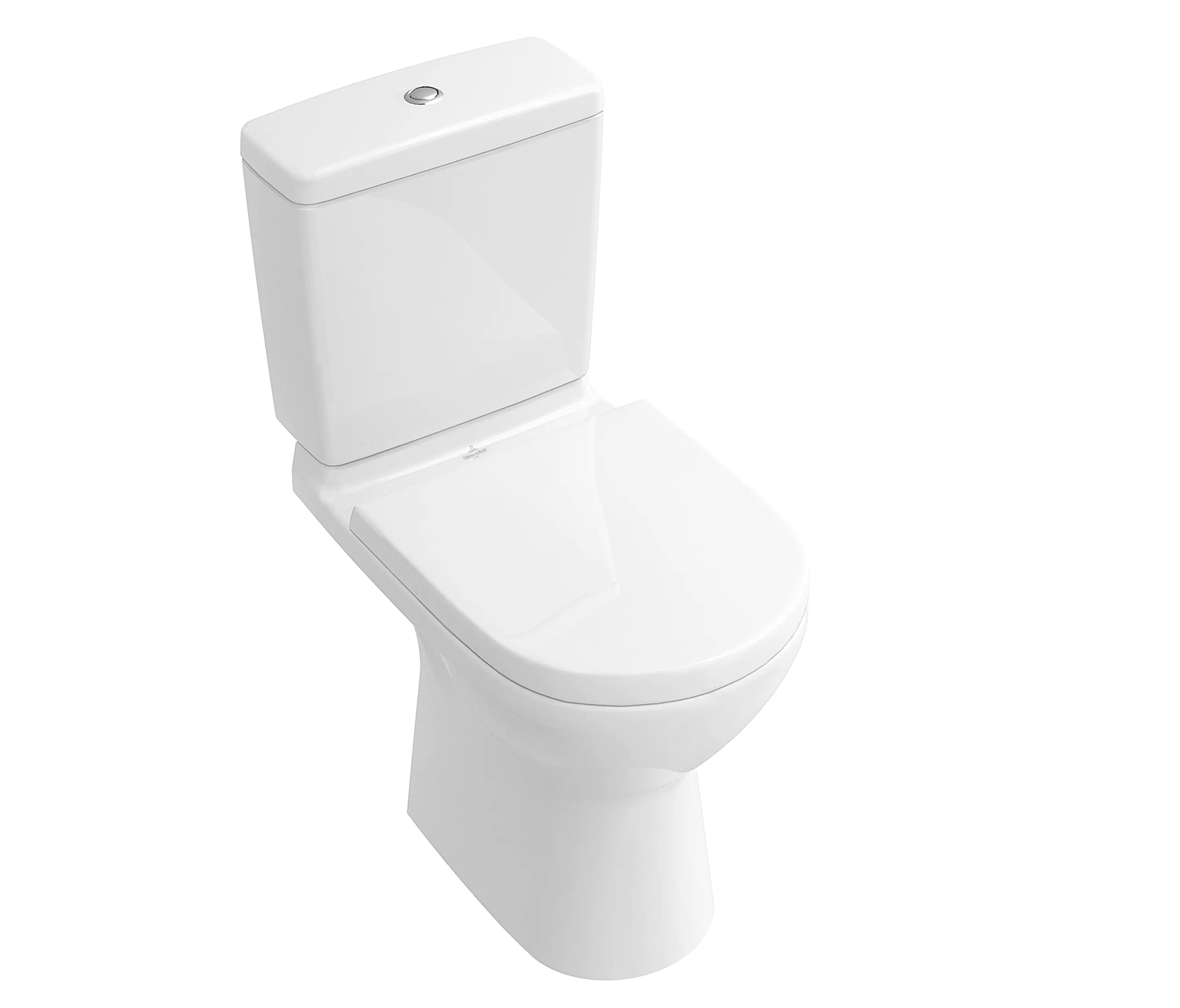Villeroy & Boch - O.novo Washdown WC for close-coupled WC-suite, rimless