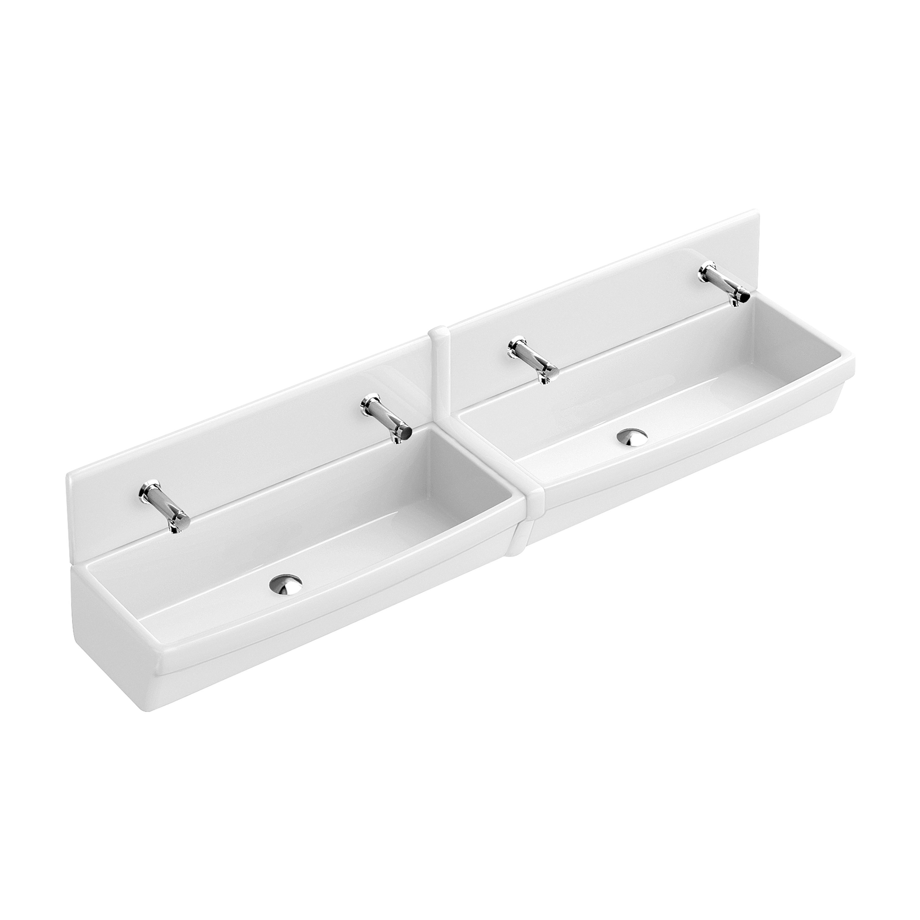 Afficher le produit O.novo Lavabo collectif du fabricant Villeroy & Boch