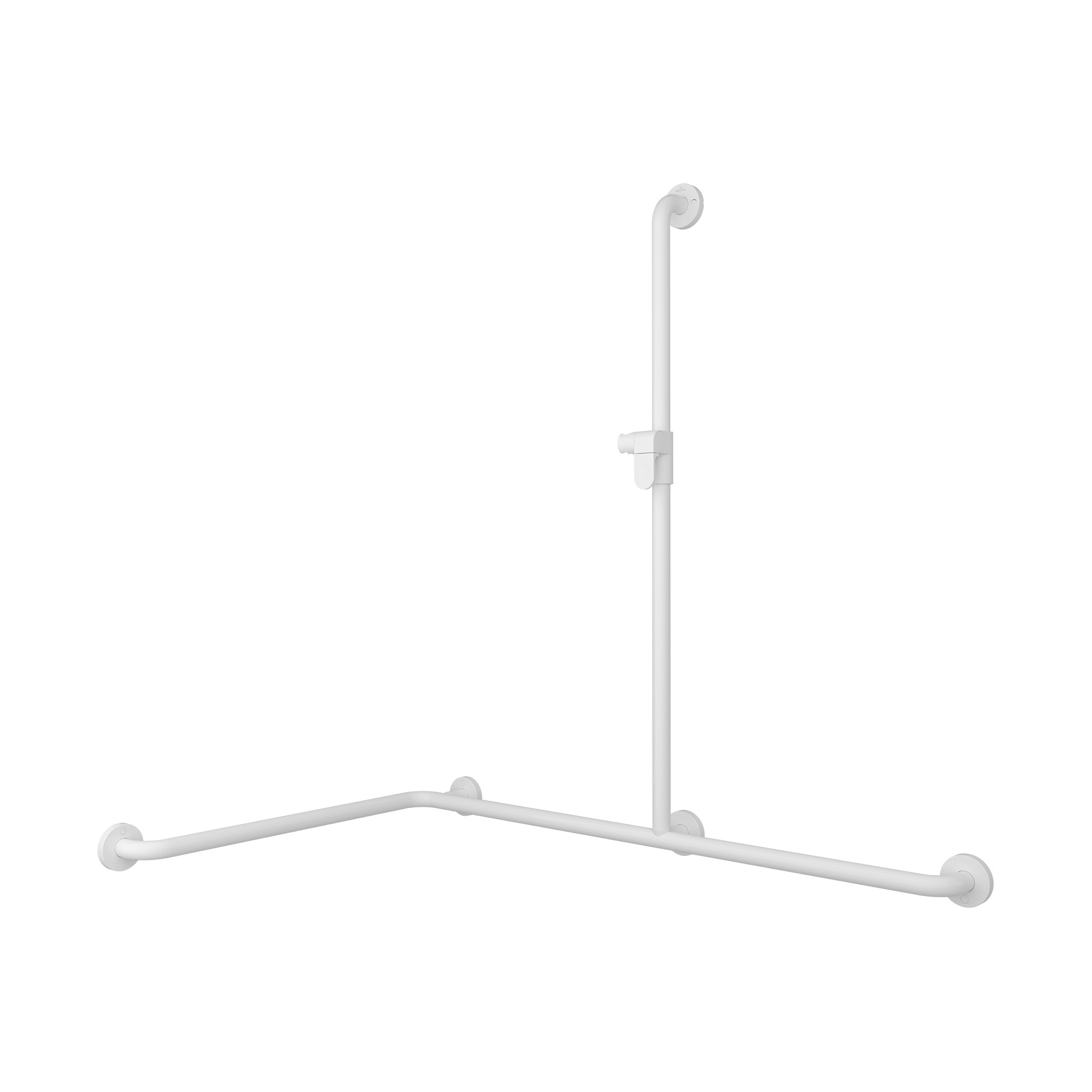 Vertoon produk ViCare Handrail Corner T-Shaped With Shower Holder van vervaardiger Villeroy & Boch
