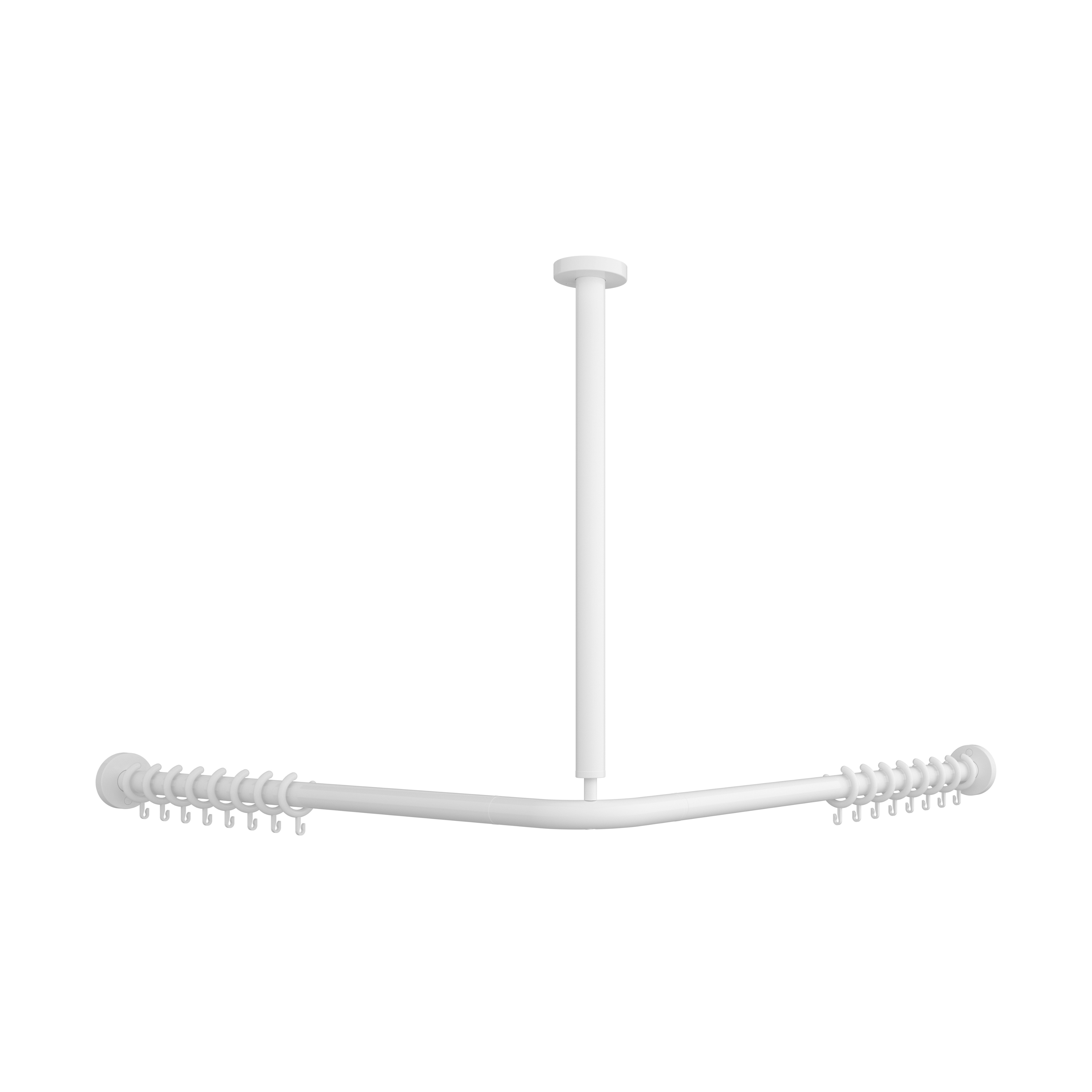 Display product ViCare Shower Curtain Tube For Corner from manufacturer Villeroy & Boch