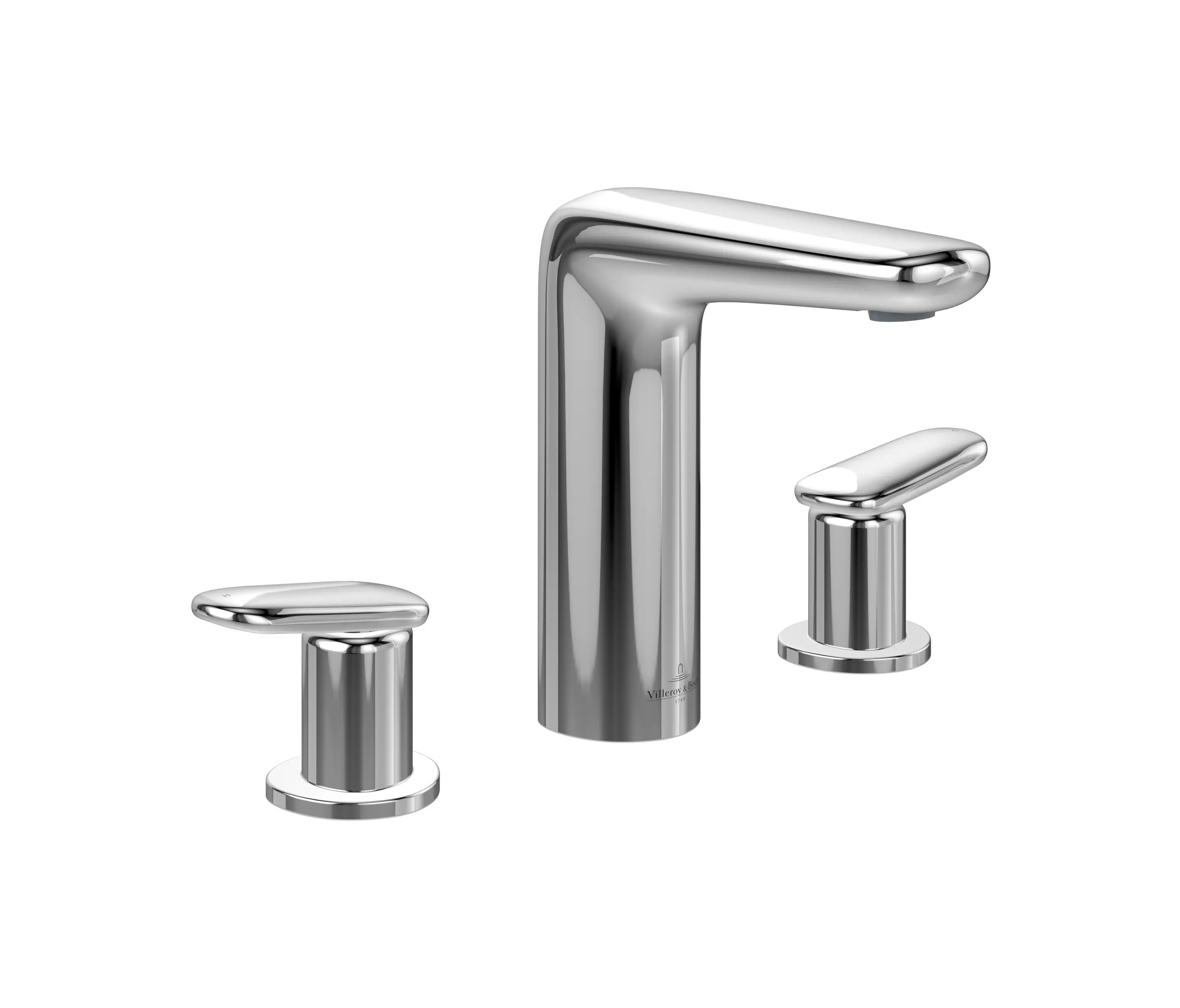 Villeroy & Boch - Antao | Three-hole basin mixer with push-open waste, Chrome