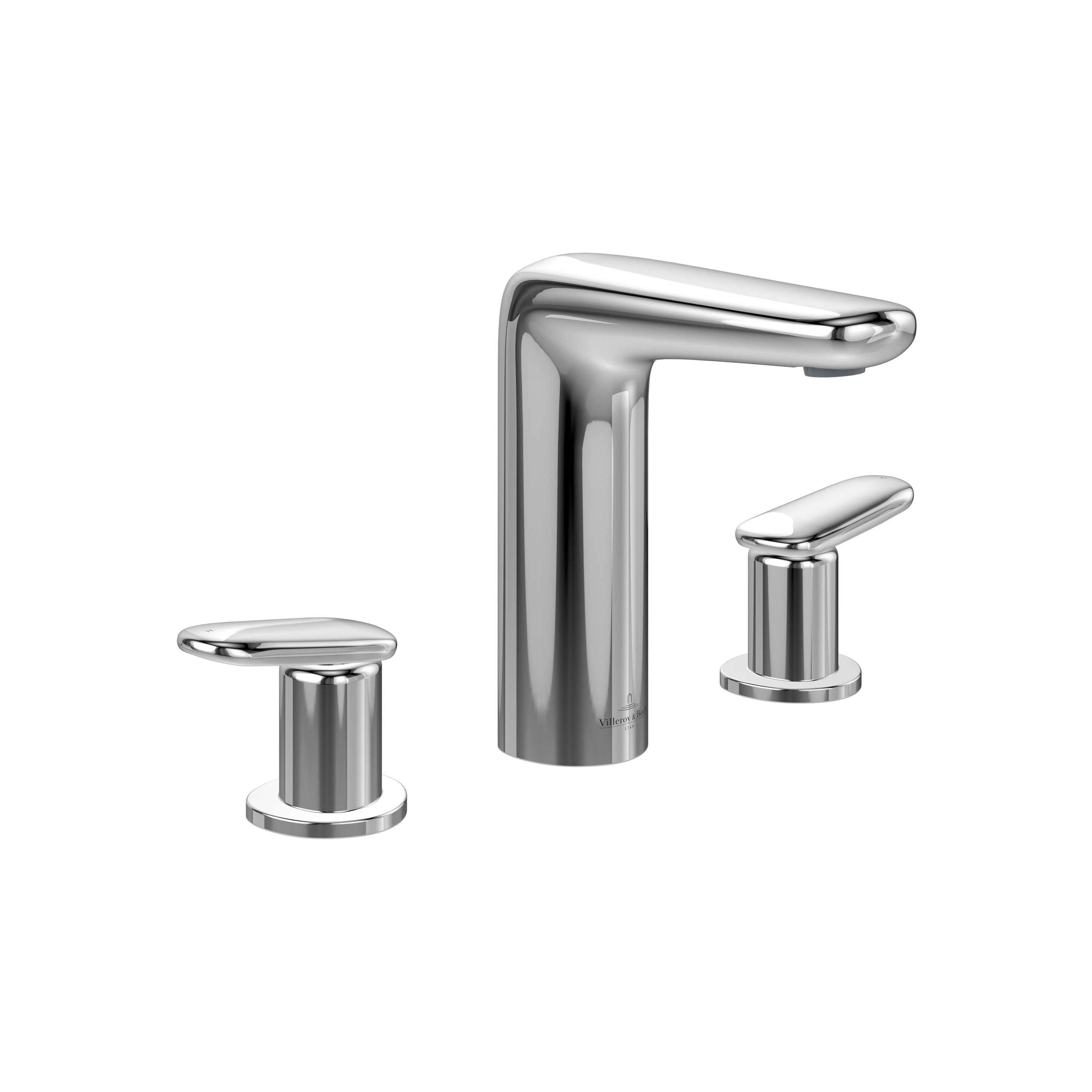 Mostrar el producto Antao | Three-hole basin mixer with push-open waste, Chrome del fabricante Villeroy & Boch
