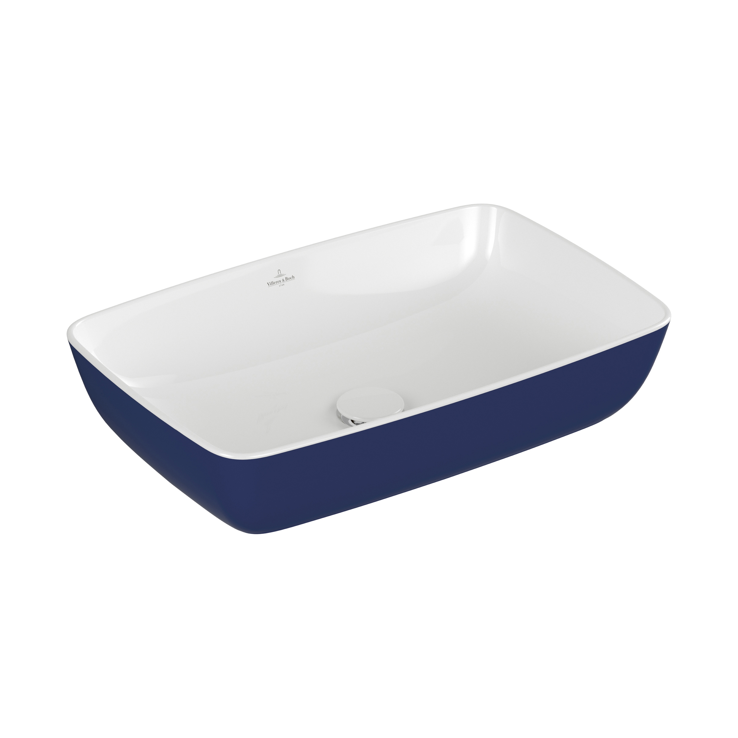 Display product Artis Surface-mounted | washbasin, 580 x 385 x 130 mm, Deep Ocean, without overflow, unpolished from manufacturer Villeroy & Boch