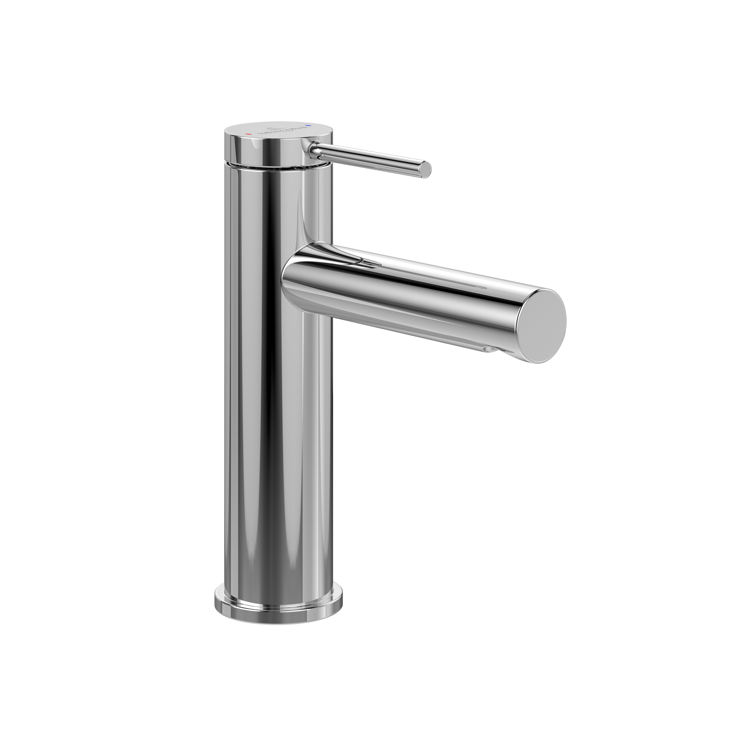 Display product Loop & Friends | Single-lever basin mixer with draw bar outlet fitting, Chrome from manufacturer Villeroy & Boch