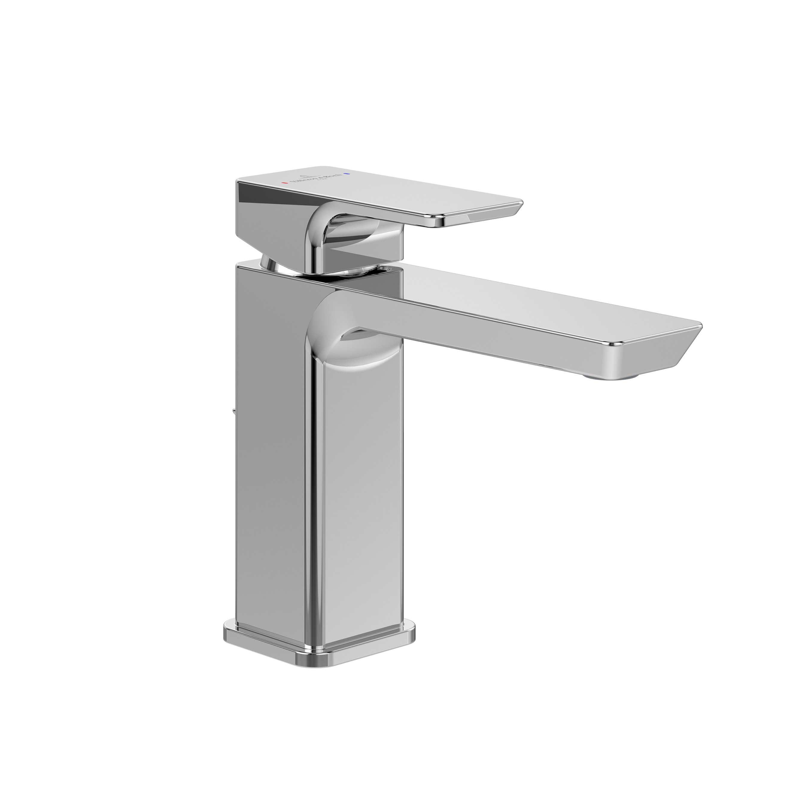 Display product Subway 3.0 | Single-lever basin mixer with draw bar outlet fitting, Chrome from manufacturer Villeroy & Boch