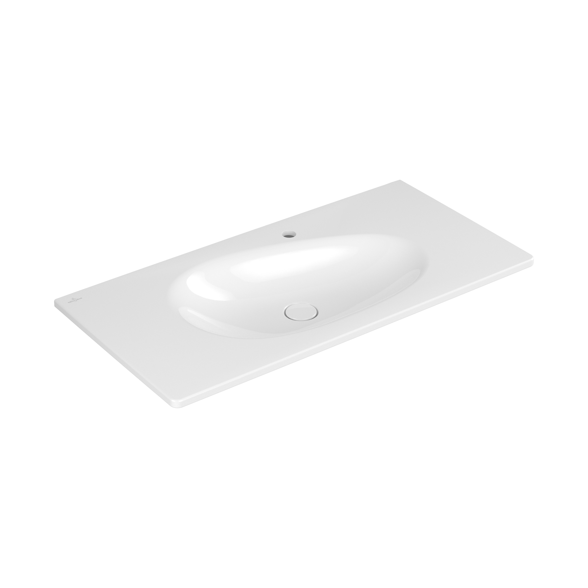 Mostrar el producto Antao | Lavabo-encimera, 500 x 1000 x 150 mm, Blanco CeramicPlus, sin rebosadero del fabricante Villeroy & Boch