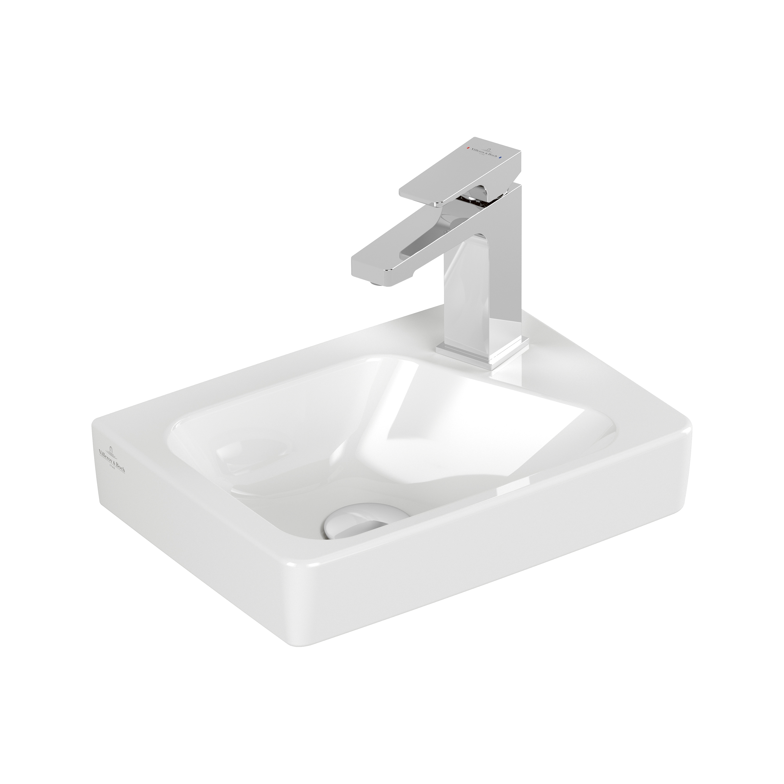 Produkt Architectura Handwaschbecken, rechte und linke Version, 360 x 265 mm des Herstellers Villeroy & Boch anzeigen