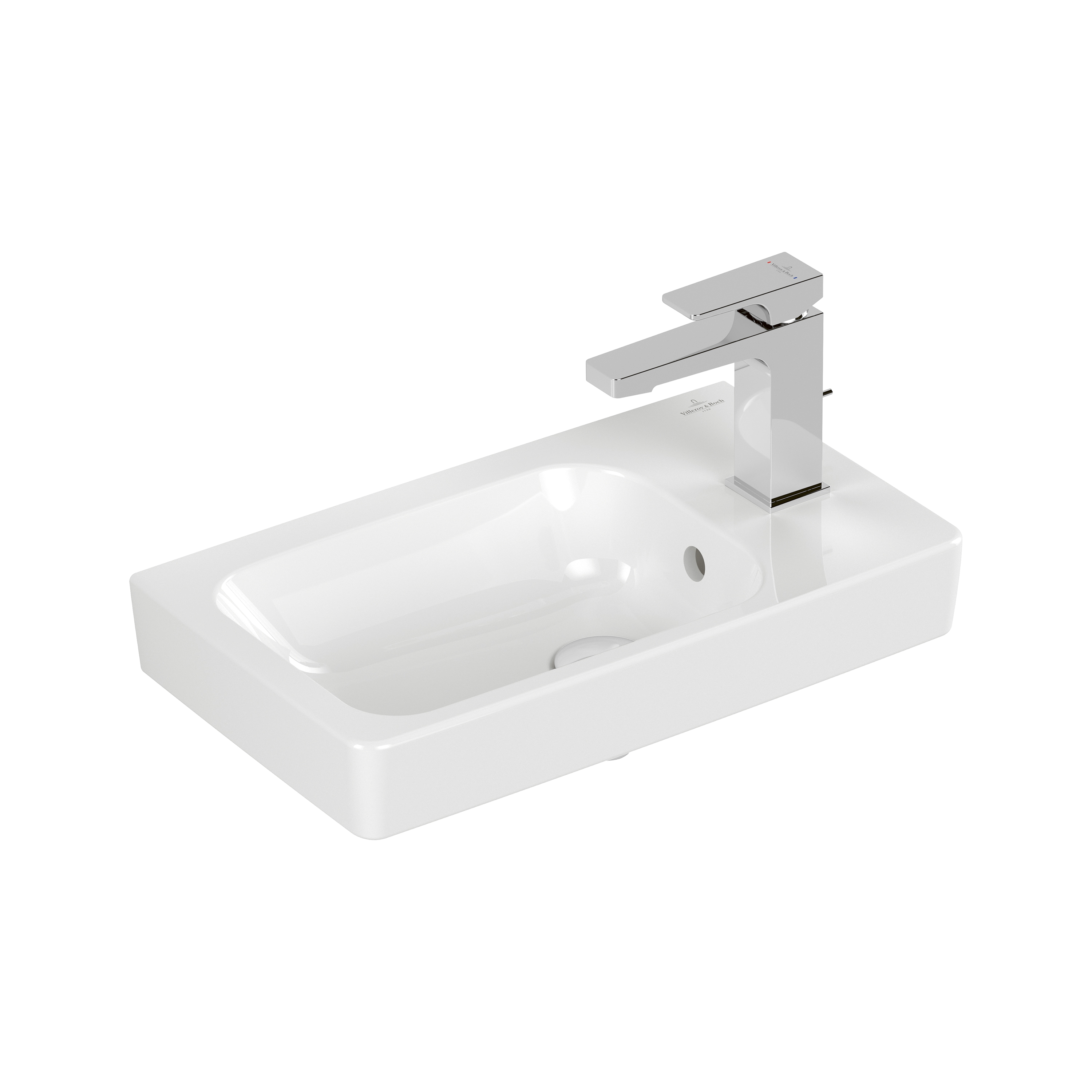 Produkt Architectura Handwaschbecken, rechte und linke Version, 480 x 275 mm des Herstellers Villeroy & Boch anzeigen