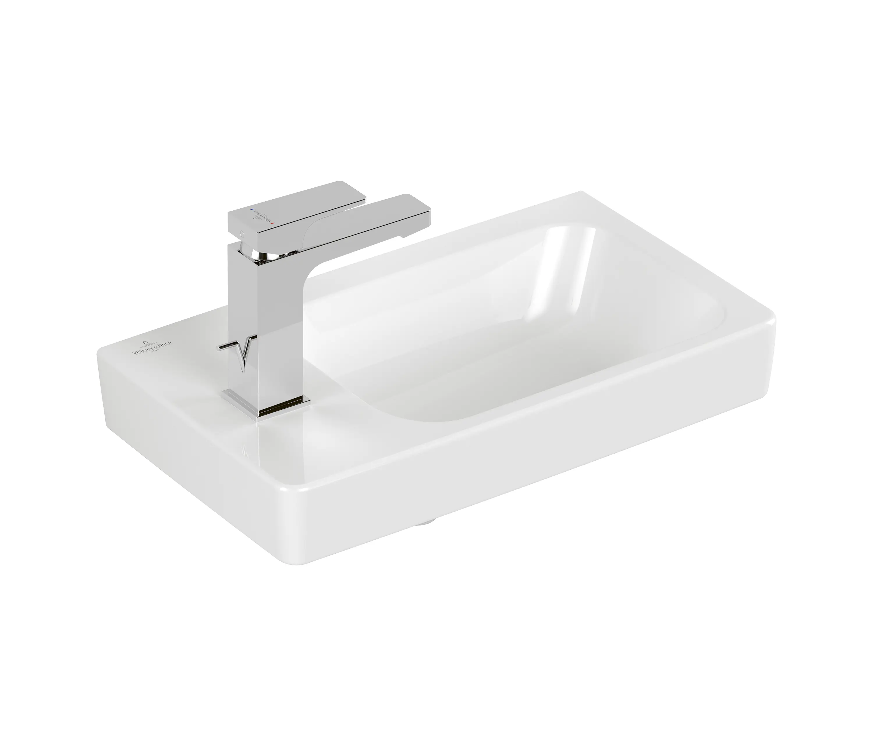 Villeroy & Boch - Architectura Handwashbasin, right and left version, 480 x 275 mm