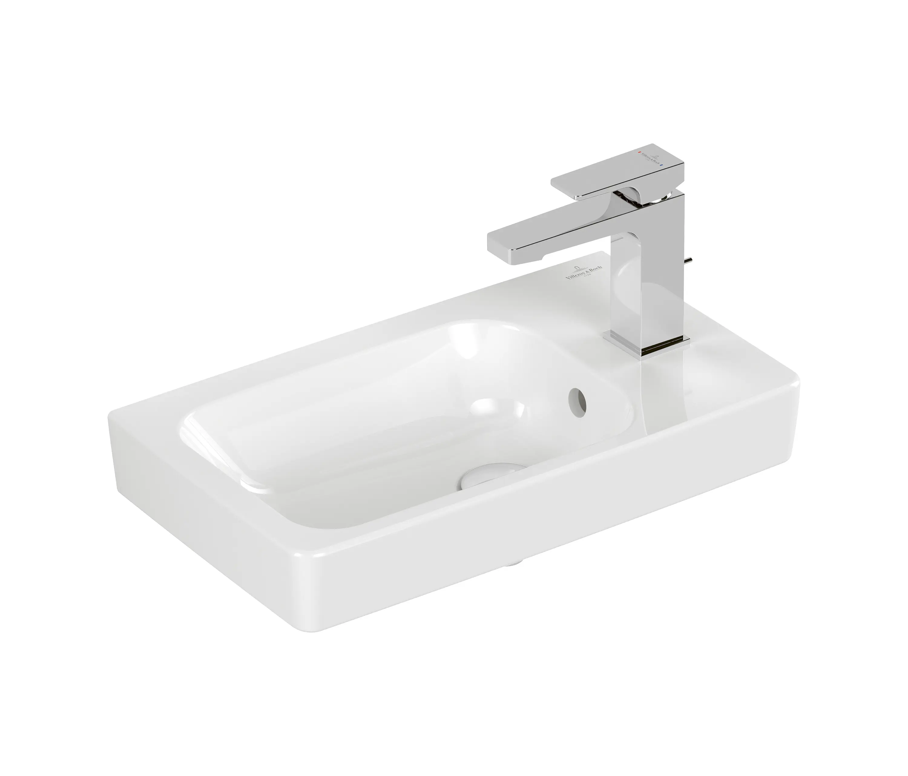 Villeroy & Boch - Architectura Handwashbasin, right and left version, 480 x 275 mm