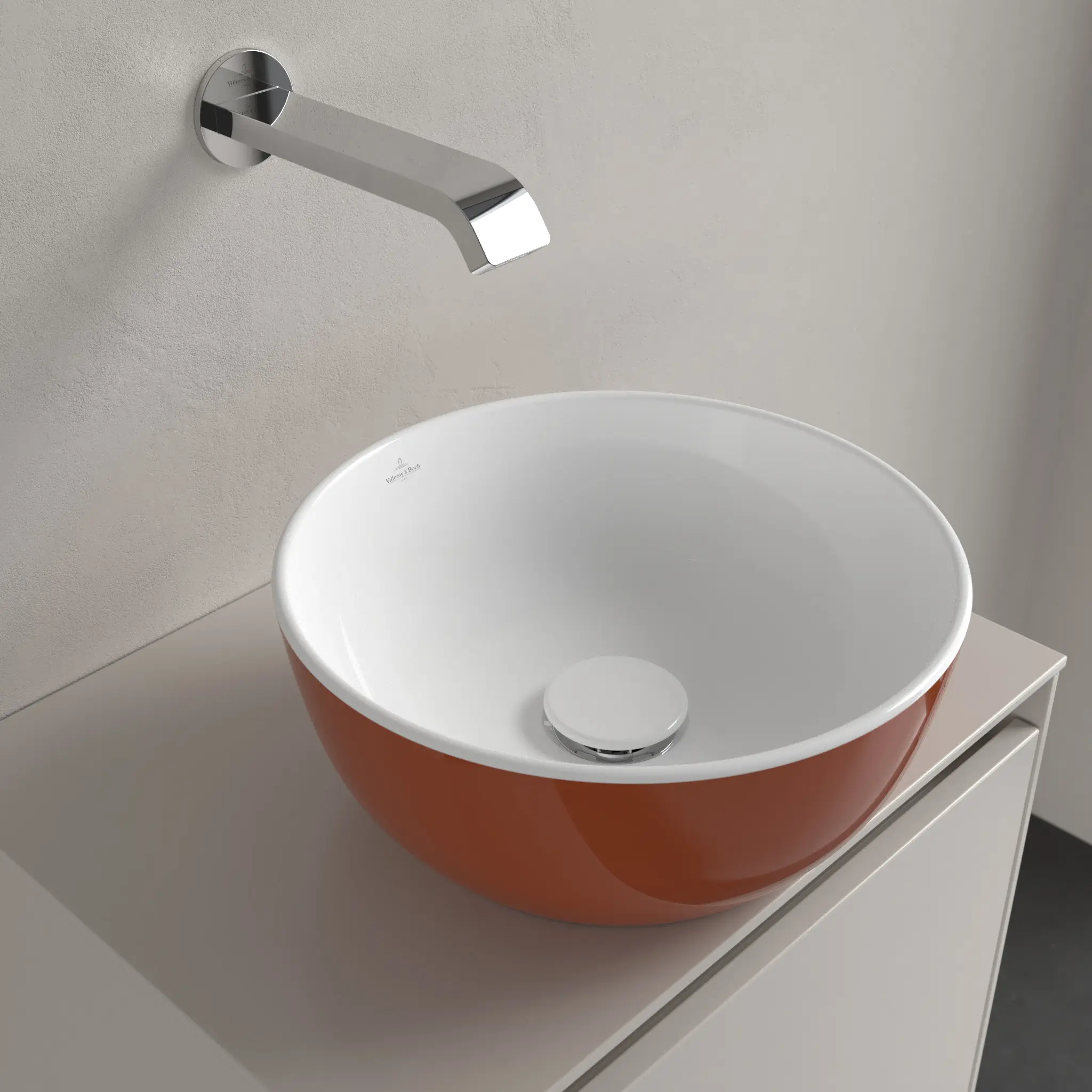 Villeroy & Boch - Artis Surface-mounted washbasin, 325 x 325 x 135 mm