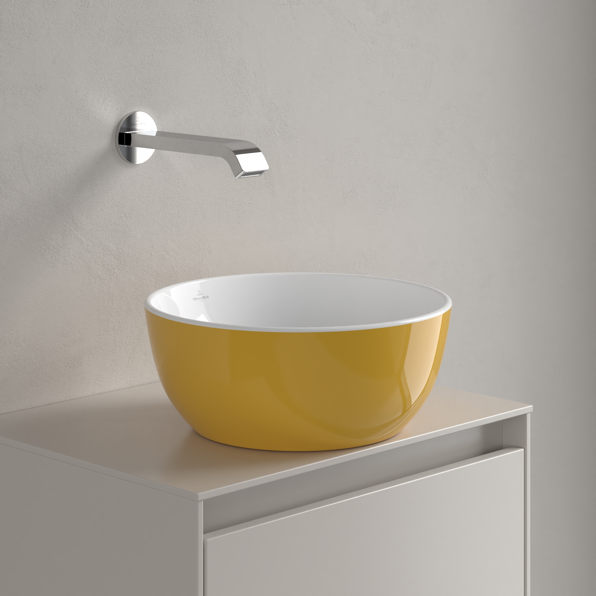 Artis Surface-mounted washbasin, 325 x 325 x 135 mm