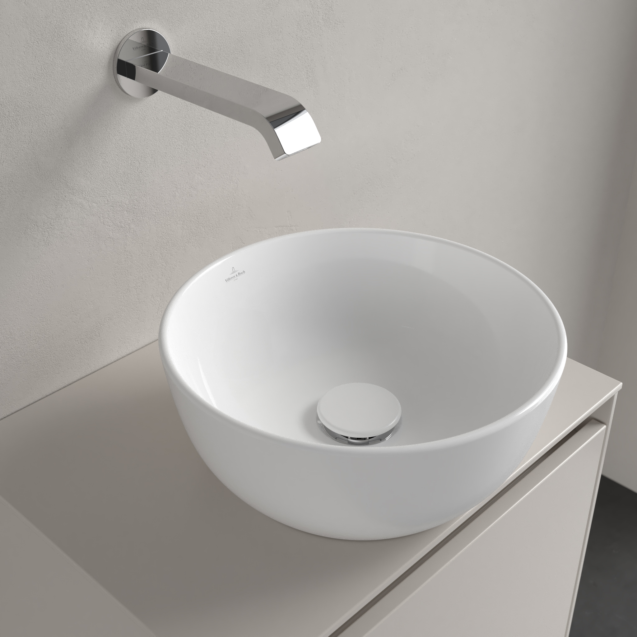 Display product Artis Surface-mounted washbasin, 325 x 325 x 135 mm - cumulated from manufacturer Villeroy & Boch