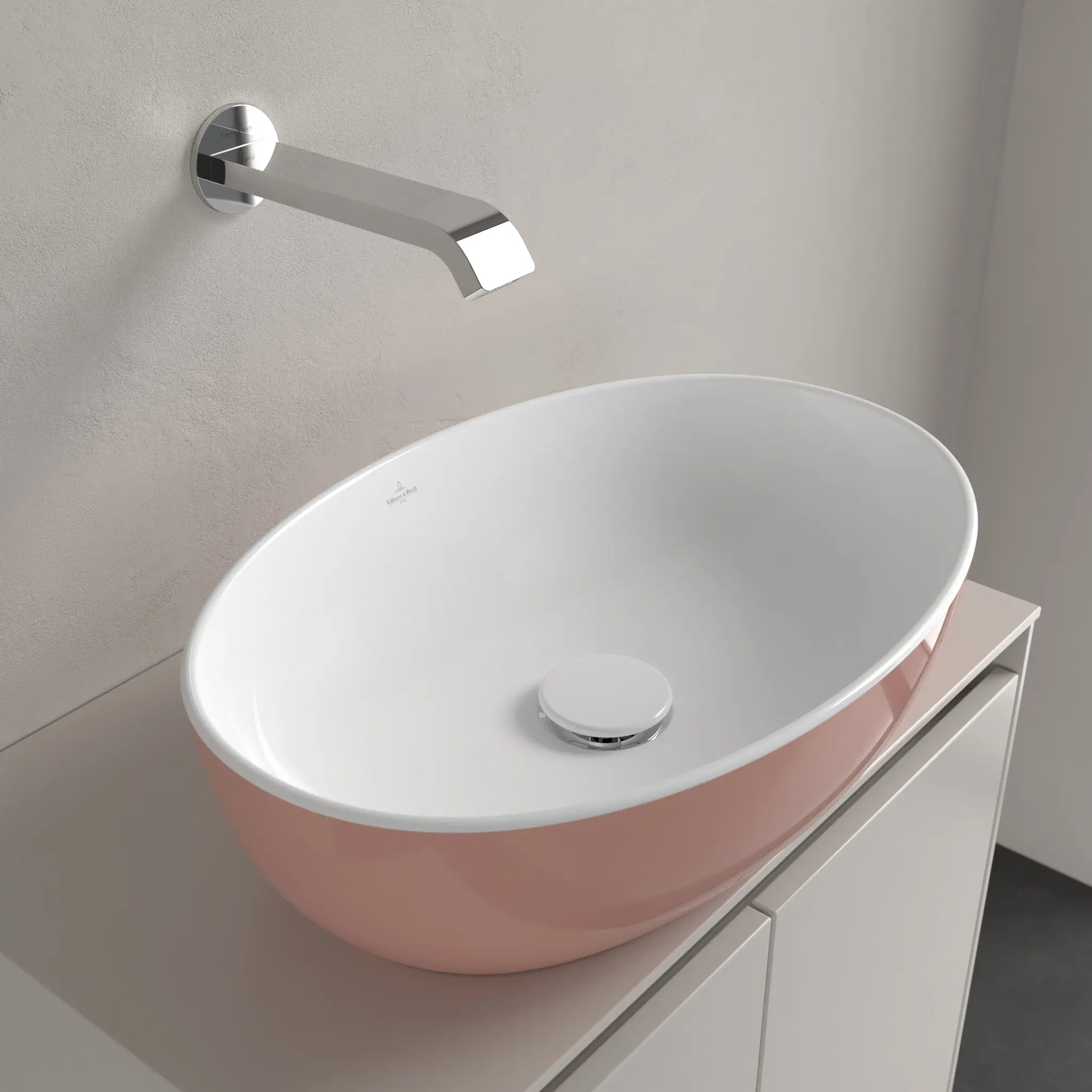 Villeroy & Boch - Artis Surface-mounted washbasin, 480 x 325 x 135 mm