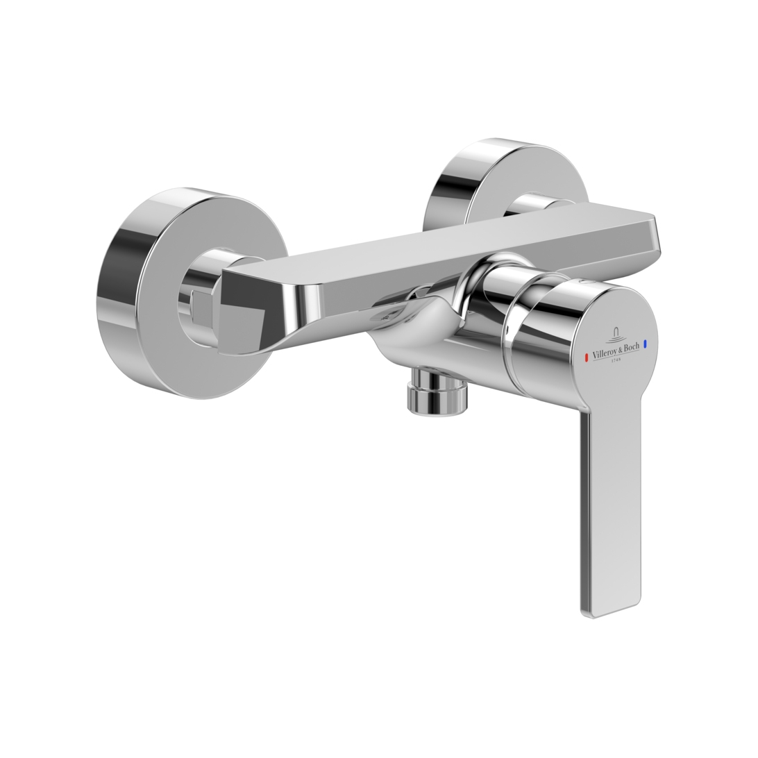 Mostra il prodotto Architectura | Single-lever shower mixer, Chrome del produttore Villeroy & Boch