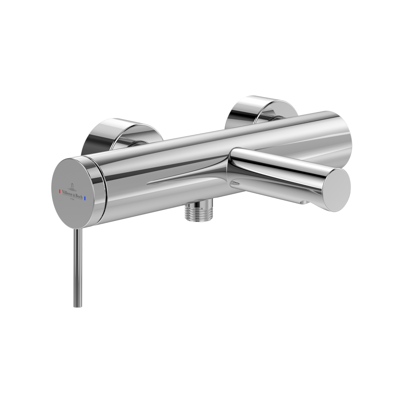 Mostra il prodotto Loop & Friends | Single-lever bath & shower mixer, Chrome del produttore Villeroy & Boch