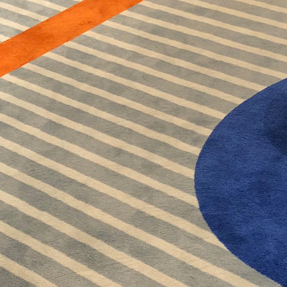 Display product Geometrie Volanti – Carpets from manufacturer antoniolupi