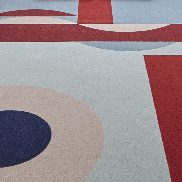 Display product Geometrie Volanti – Carpets from manufacturer antoniolupi