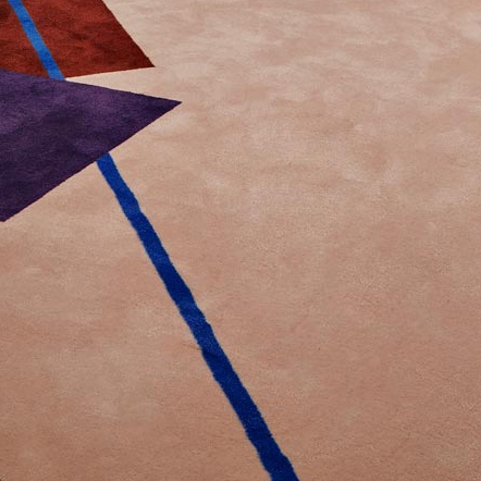 Display product Geometrie Volanti – Carpets from manufacturer antoniolupi