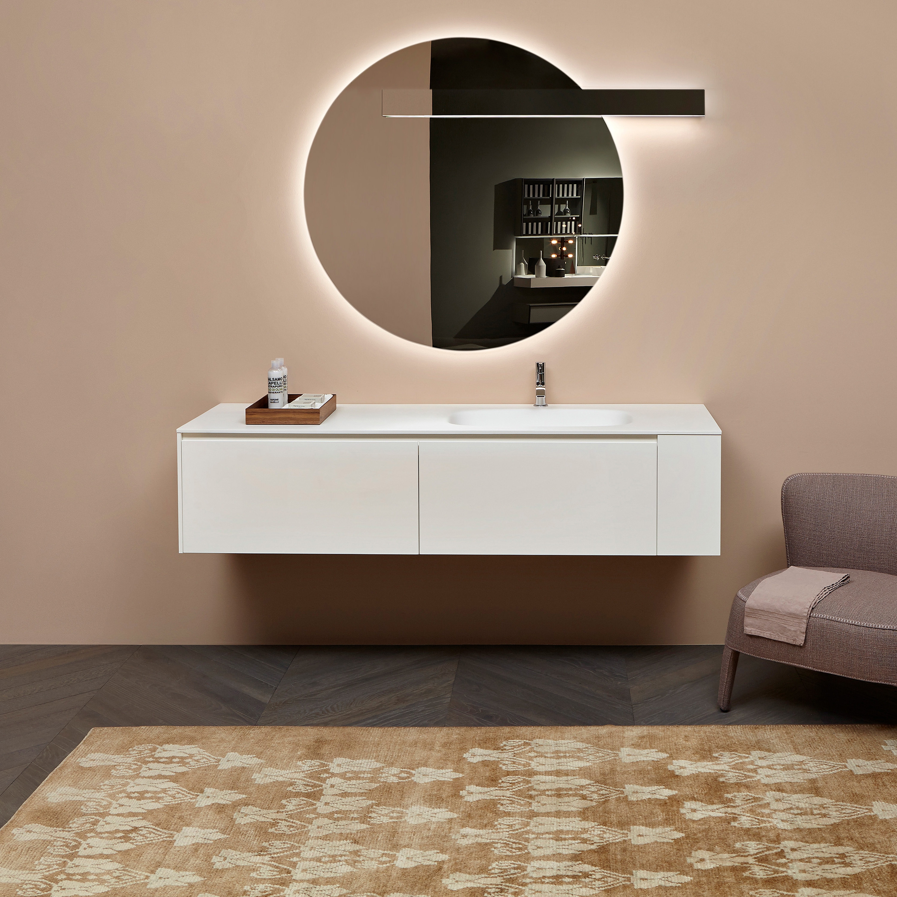Display product Piana from manufacturer antoniolupi