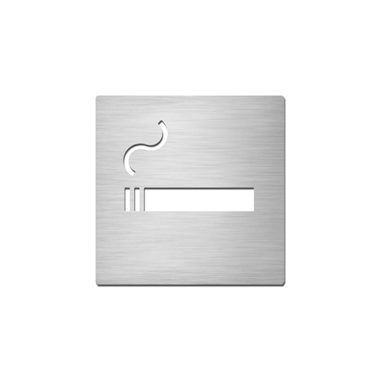 Afficher le produit Pictograms square | stainless steel | Smoking du fabricant Serafini