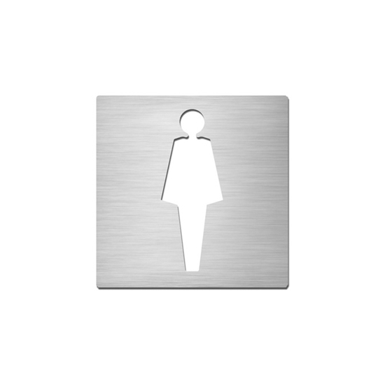 Afficher le produit Pictograms square | stainless steel | Ladies du fabricant Serafini