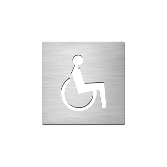 Mostra il prodotto Pictograms square | stainless steel | Disabled del produttore Serafini