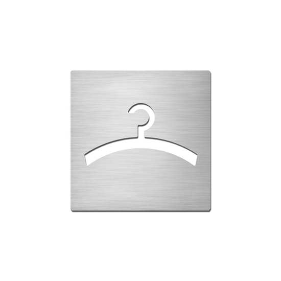 Mostra il prodotto Pictograms square | stainless steel | Cloakroom del produttore Serafini
