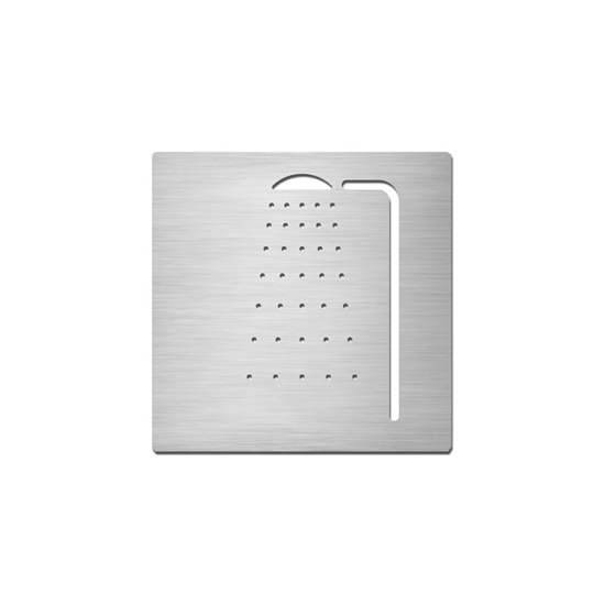 Mostra il prodotto Pictograms square | stainless steel | Shower del produttore Serafini