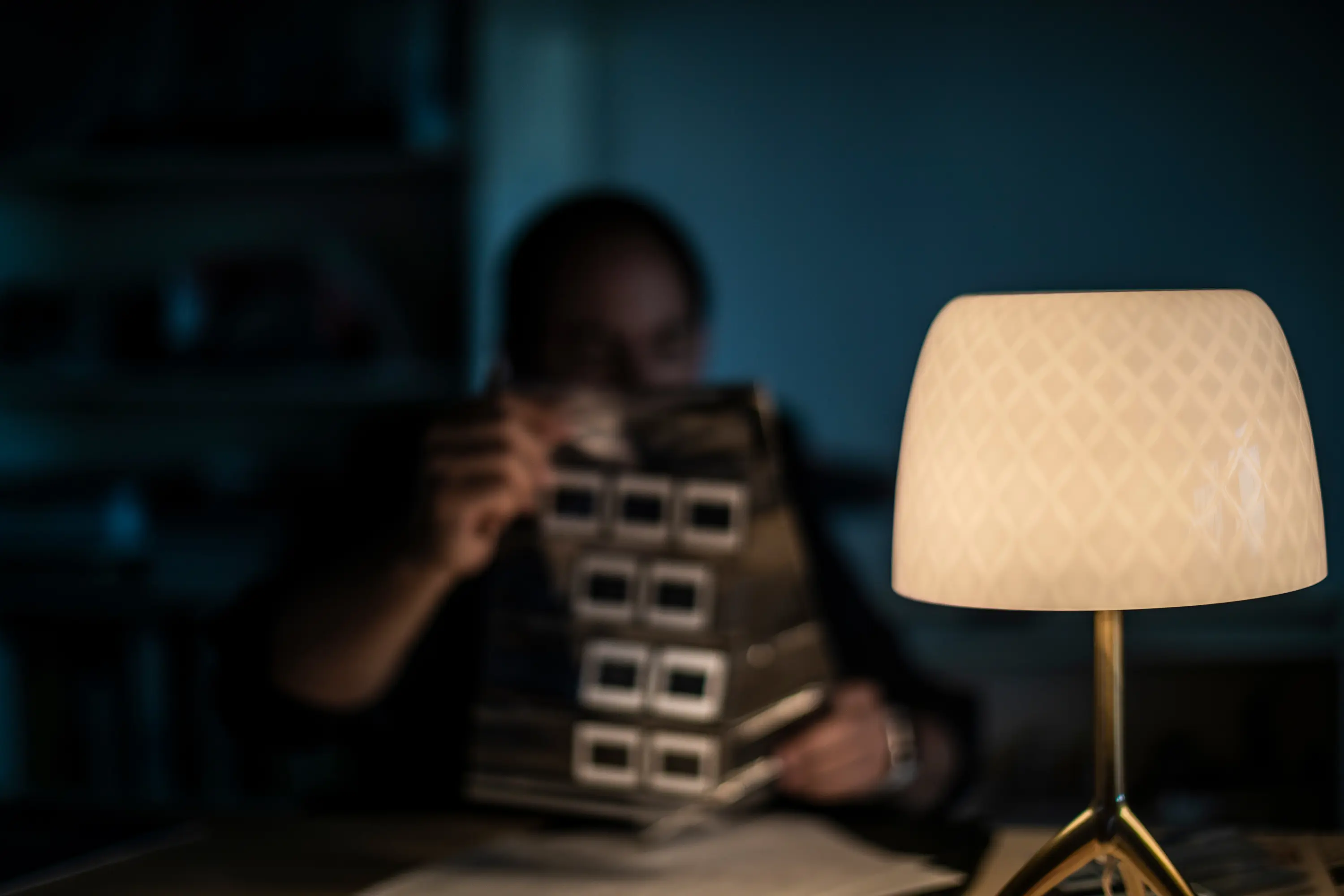 Foscarini - Lumiere 30th Bulles mesa pequena