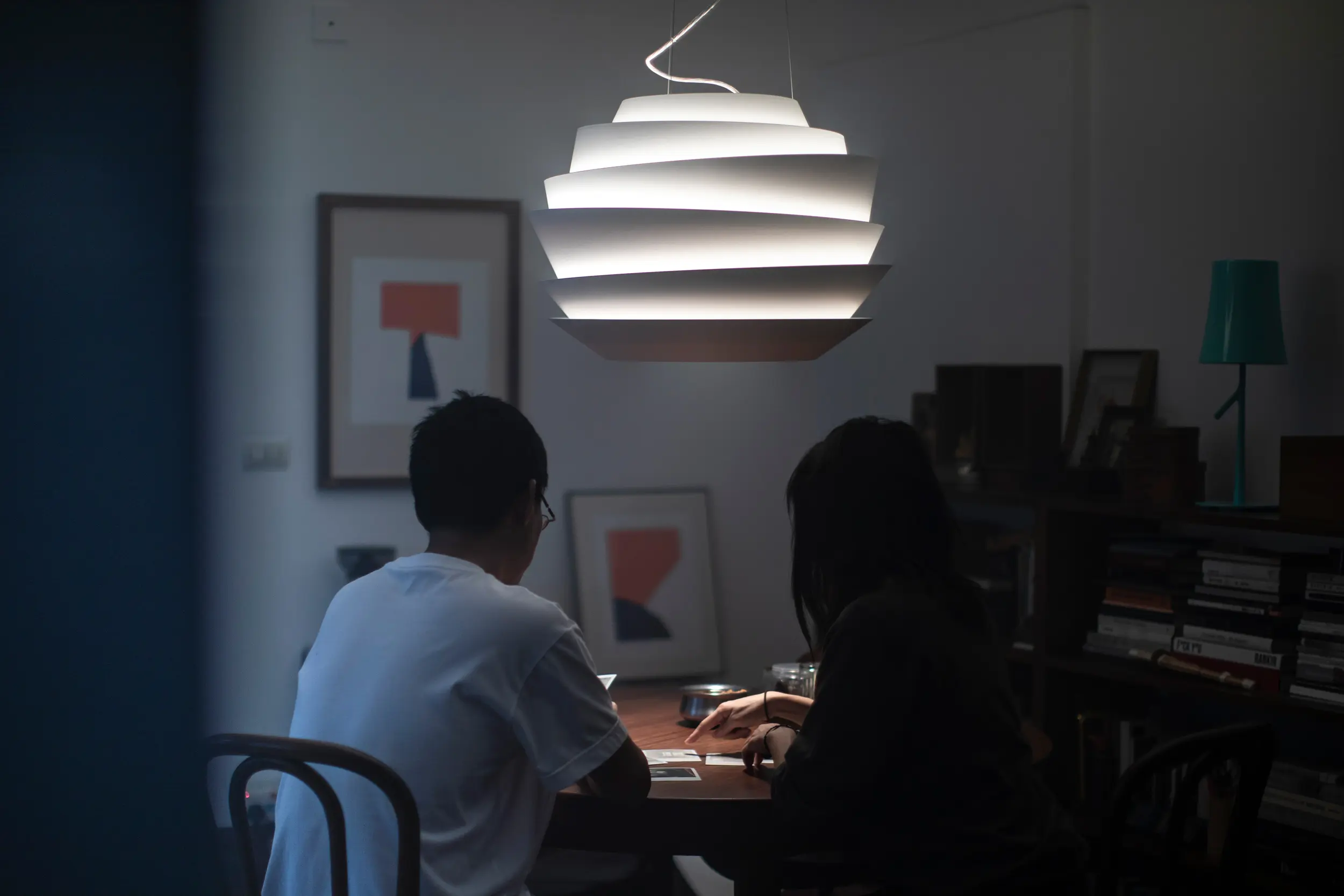 Foscarini - Le Soleil parete bianco
