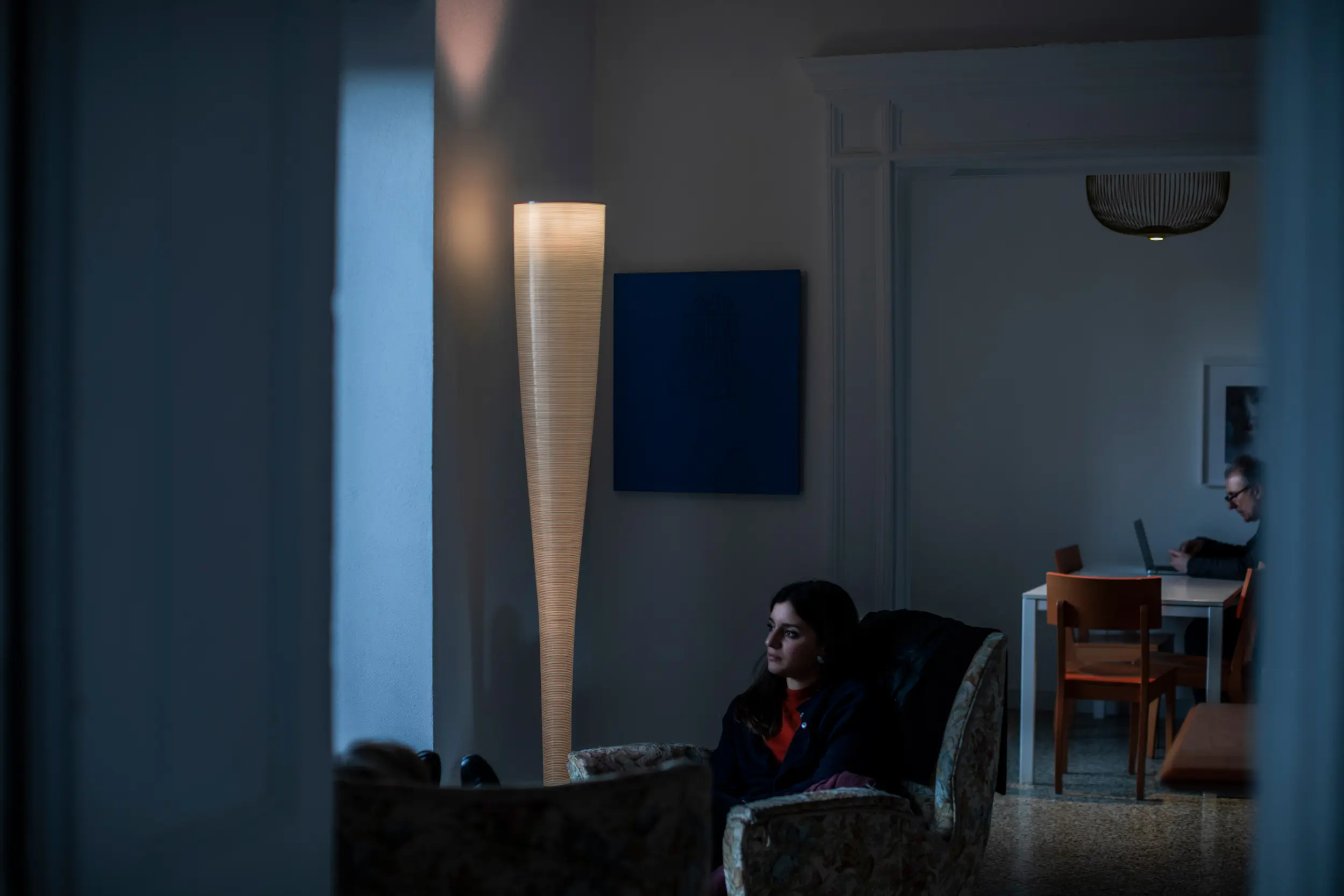 Foscarini - Mite sol LED noir