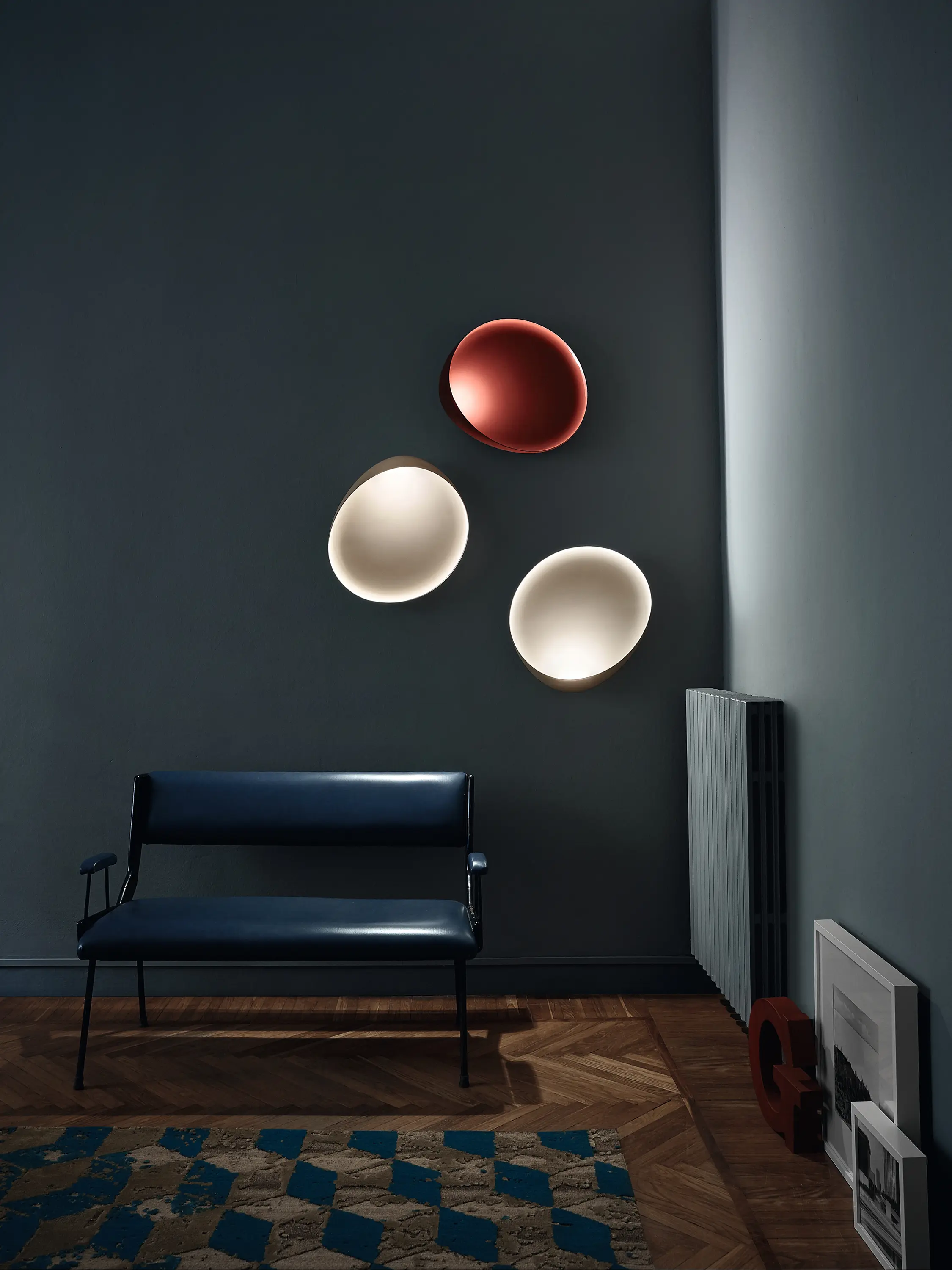 Foscarini - Lake applique rouge