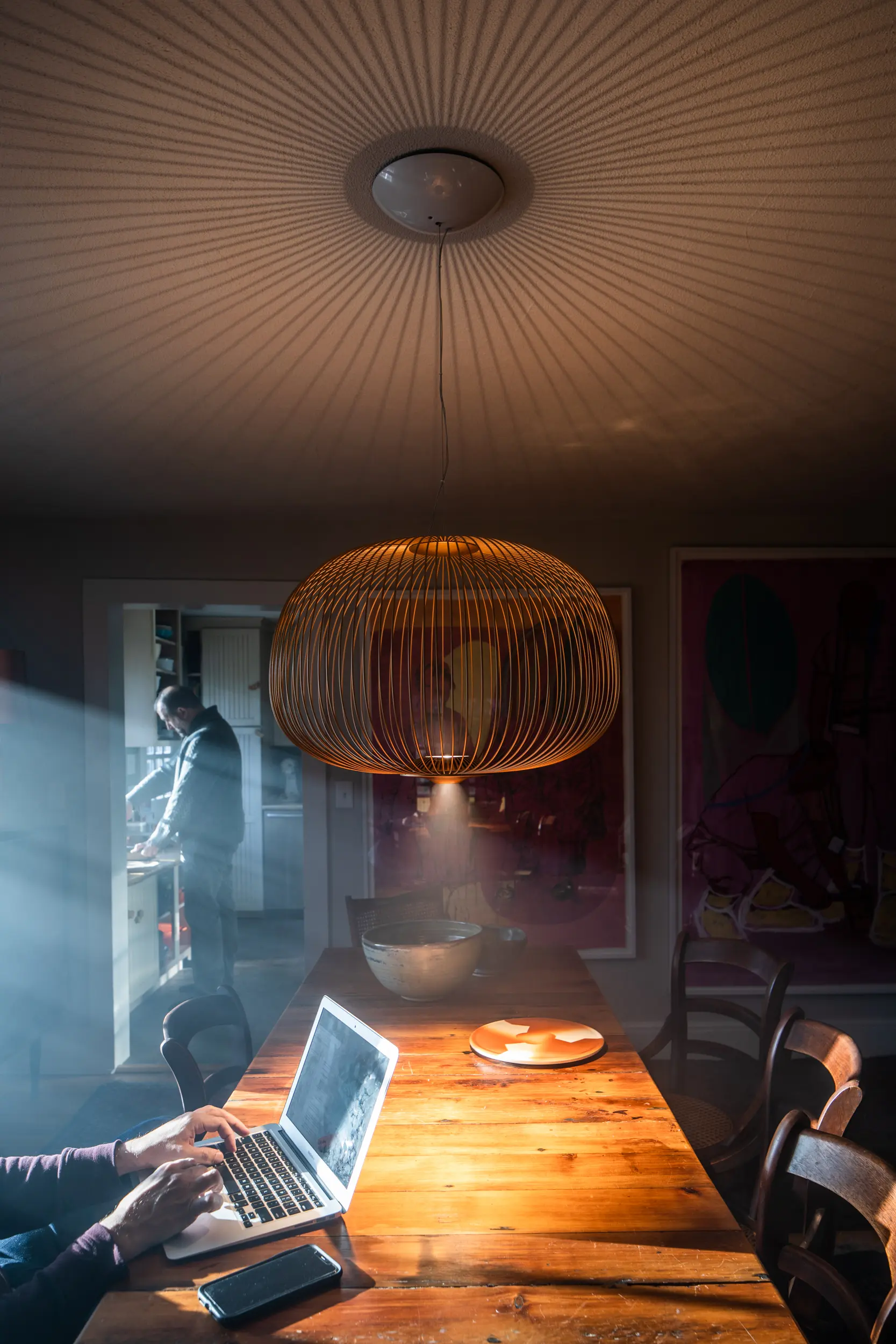 Foscarini - Spokes 2 Midi Pendelleuchte weiss