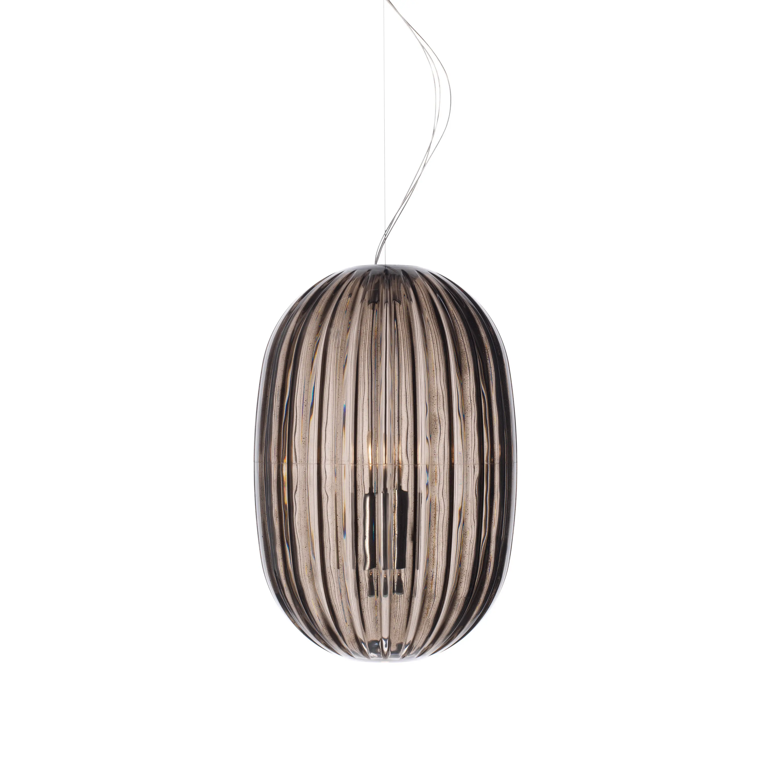 Foscarini - Plass suspension moyen gris