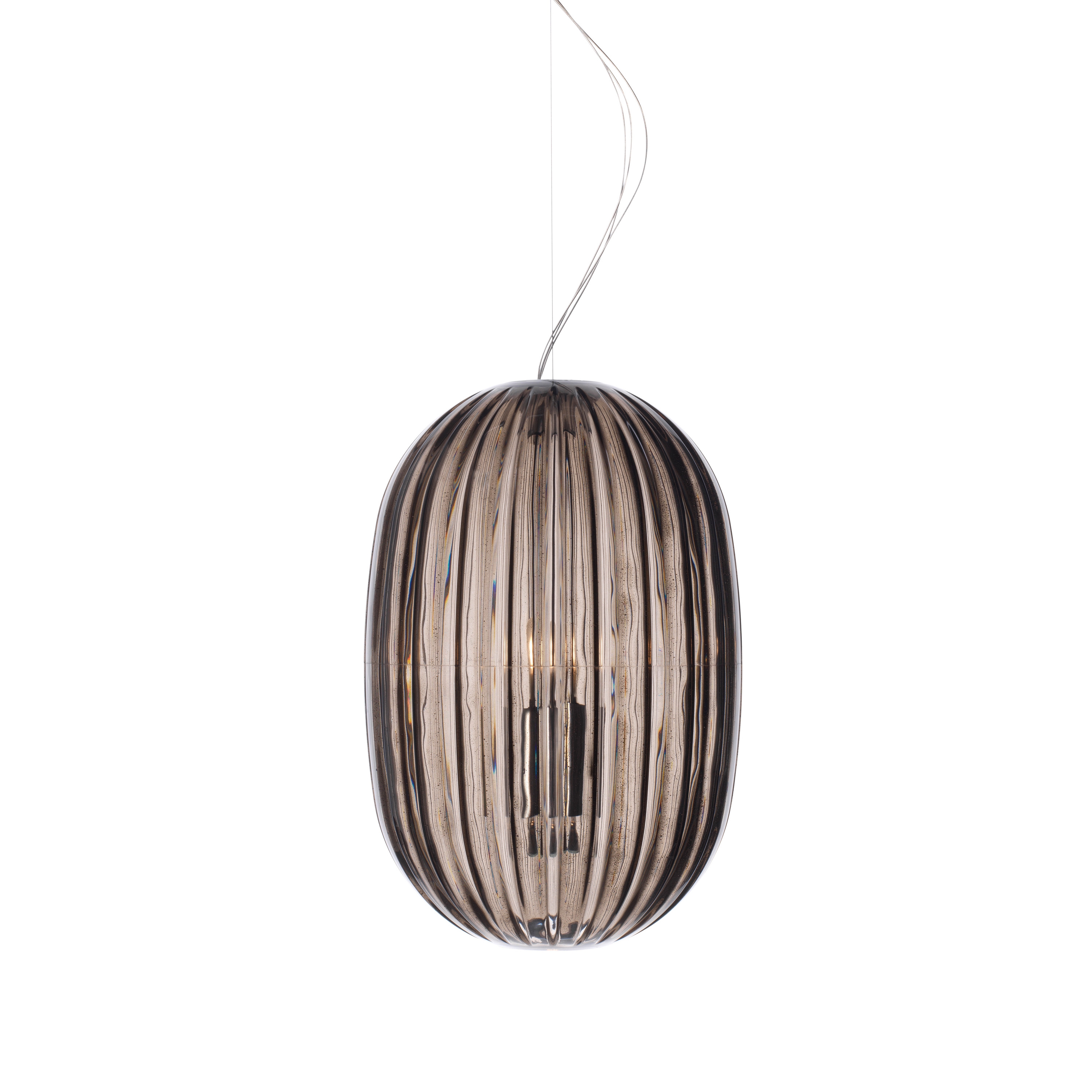 Display product Plass suspension medium grey from manufacturer Foscarini