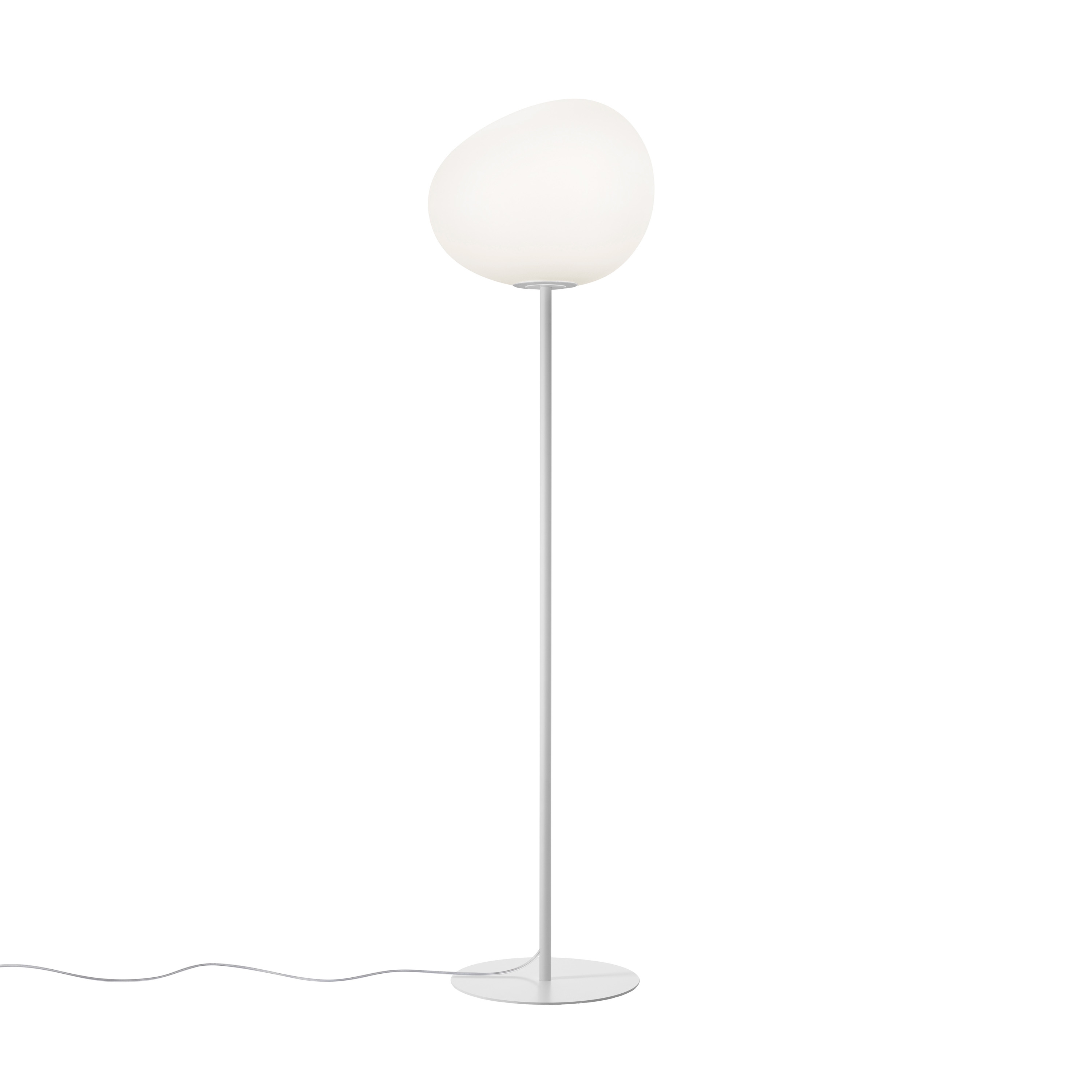 Gregg floor large high white