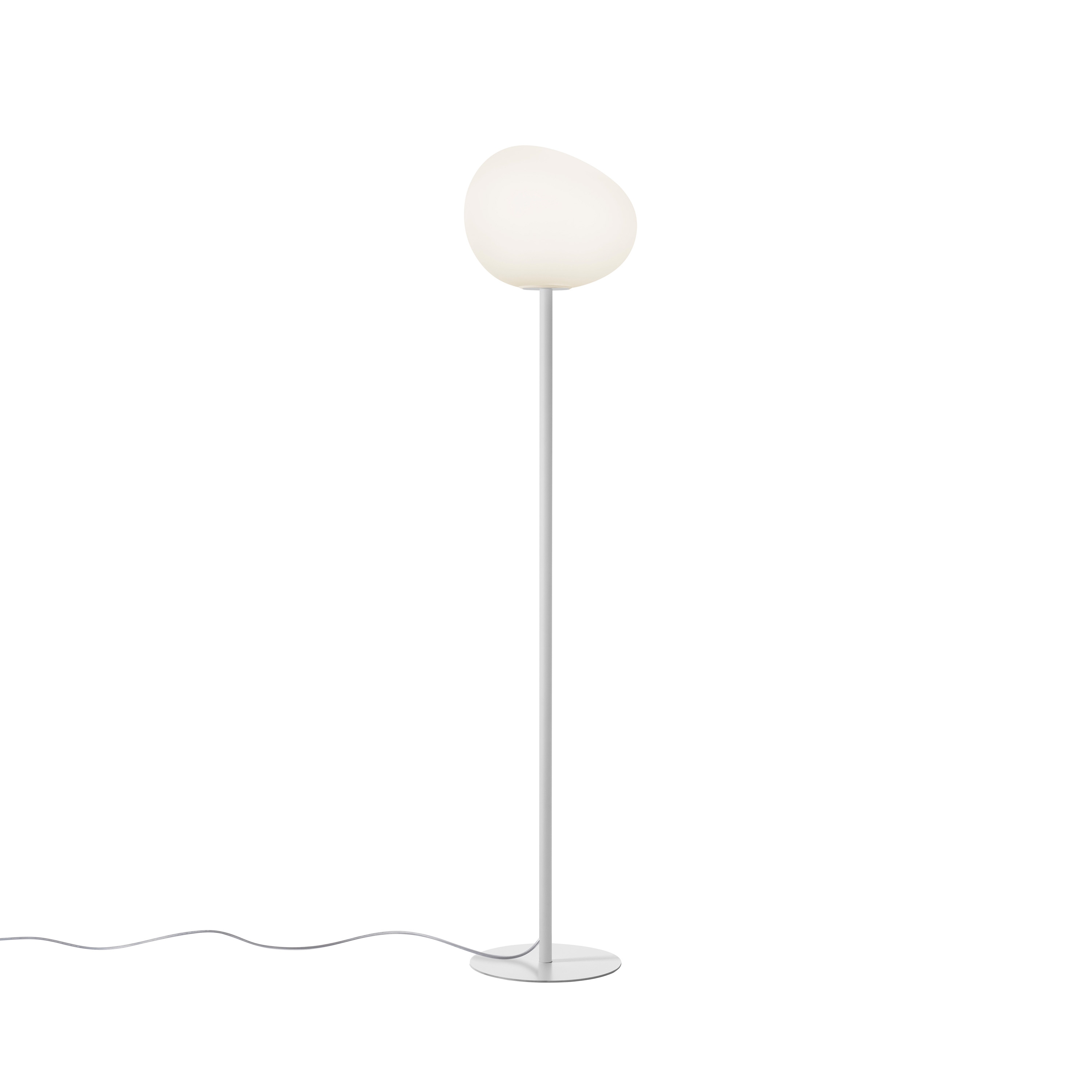Display product Gregg floor medium high white from manufacturer Foscarini