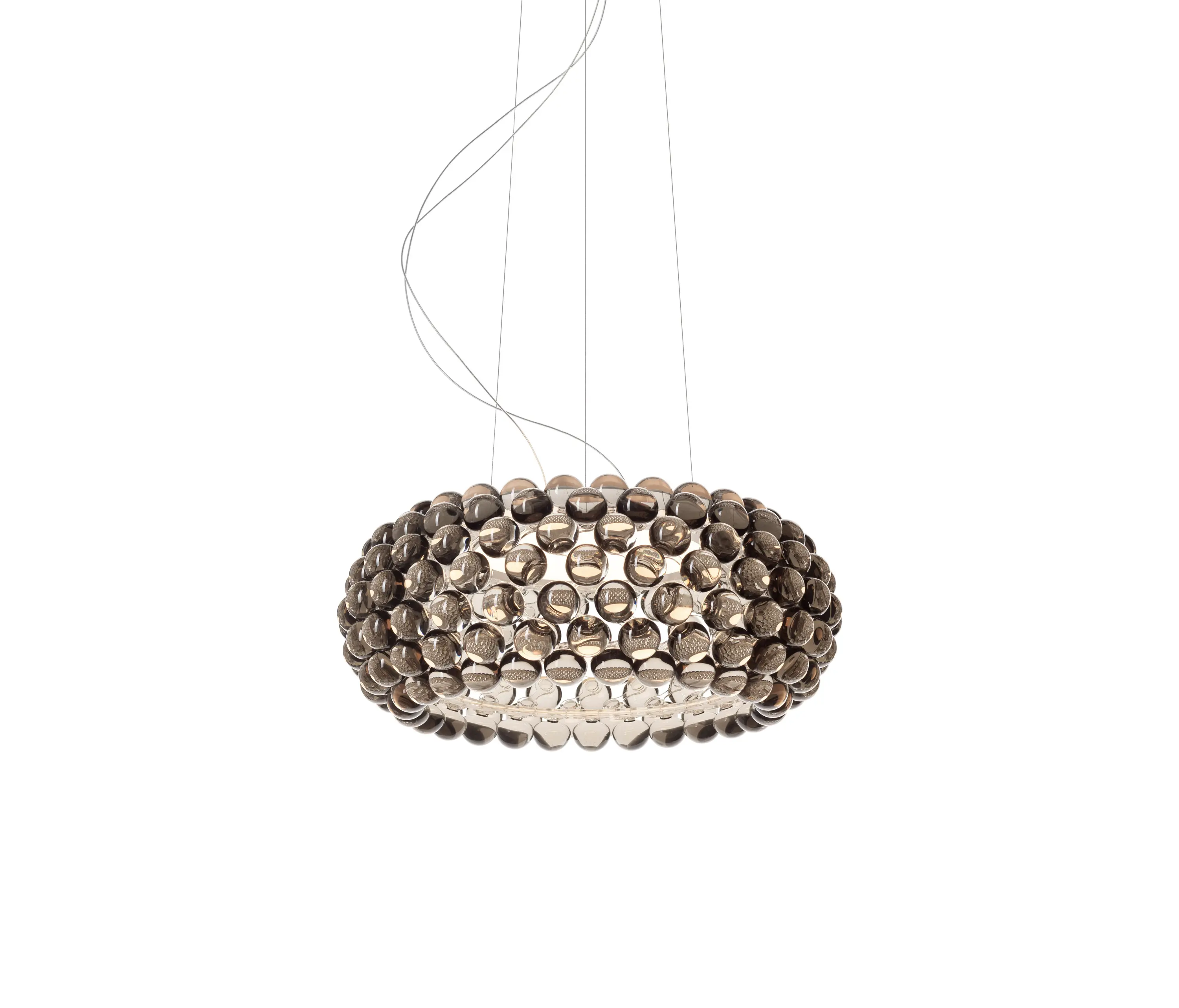 Foscarini - Caboche Plus sospensione media grigia