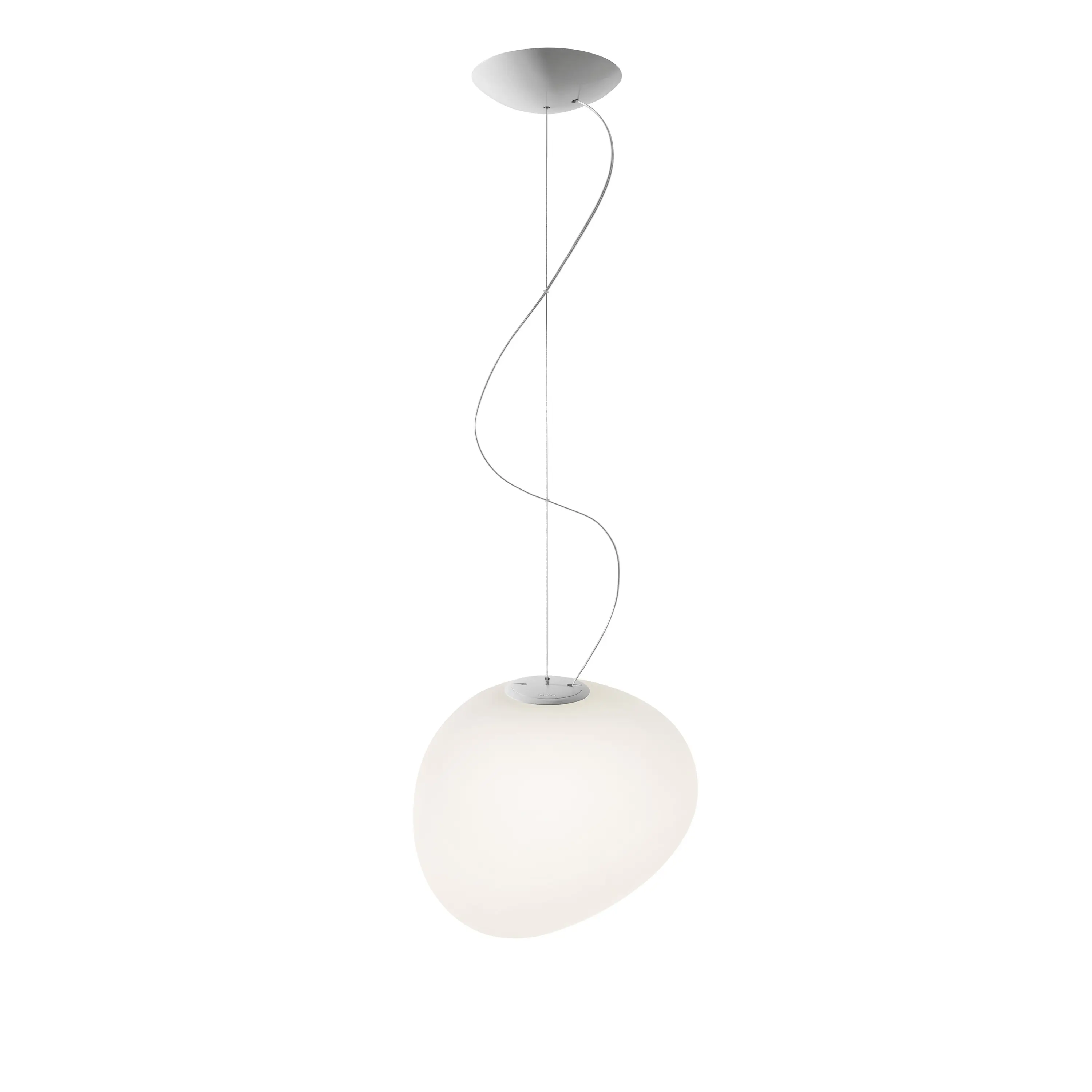 Foscarini - Gregg sospensione media bianco