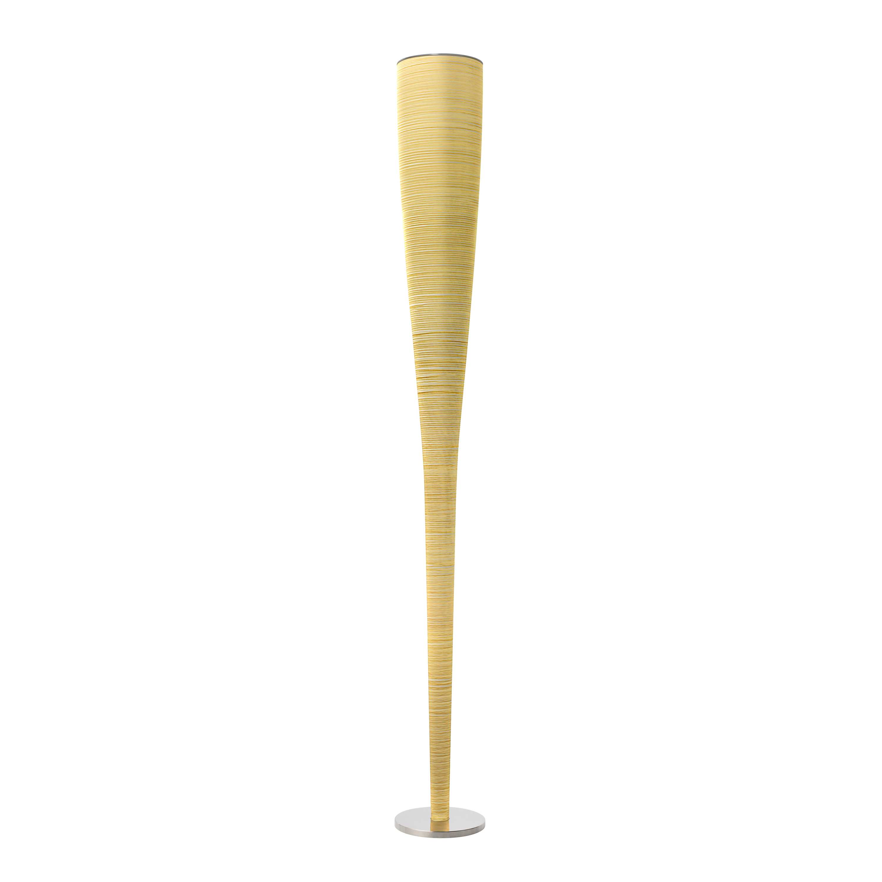 Display product Mite floor LED yellow from manufacturer Foscarini