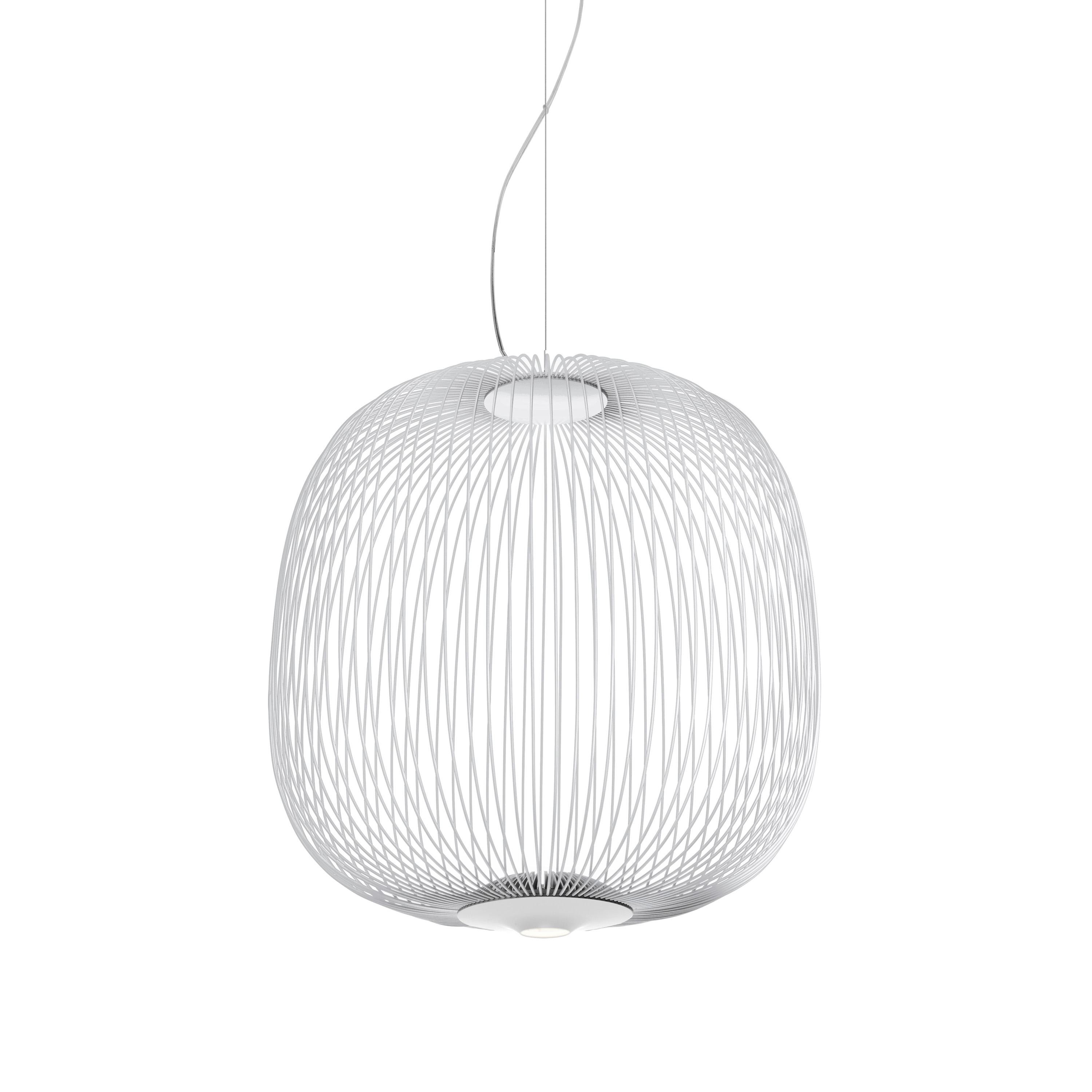 Display product Spokes 2 suspension white from manufacturer Foscarini