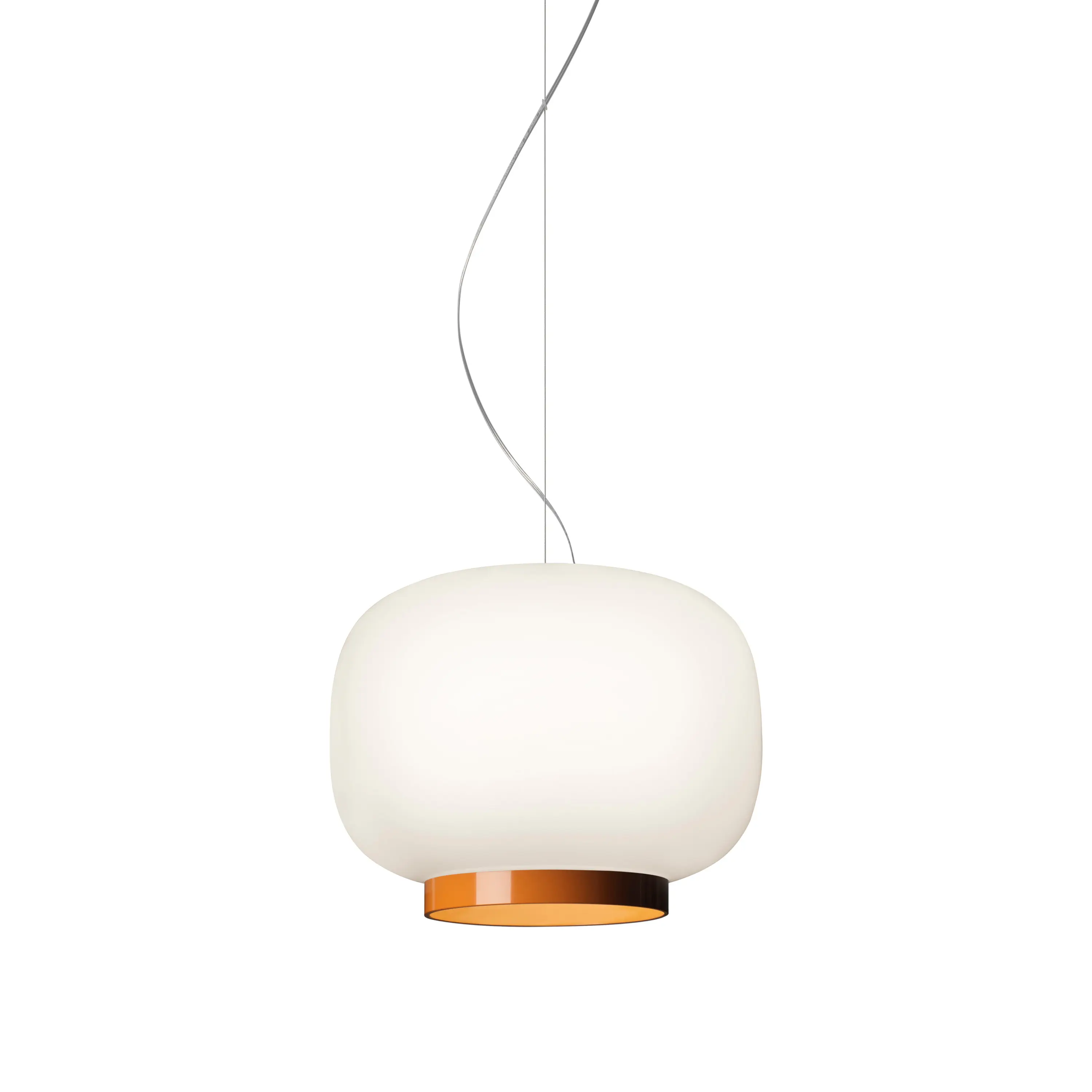 Foscarini - Chouchin 1 Reverse suspension white-orange