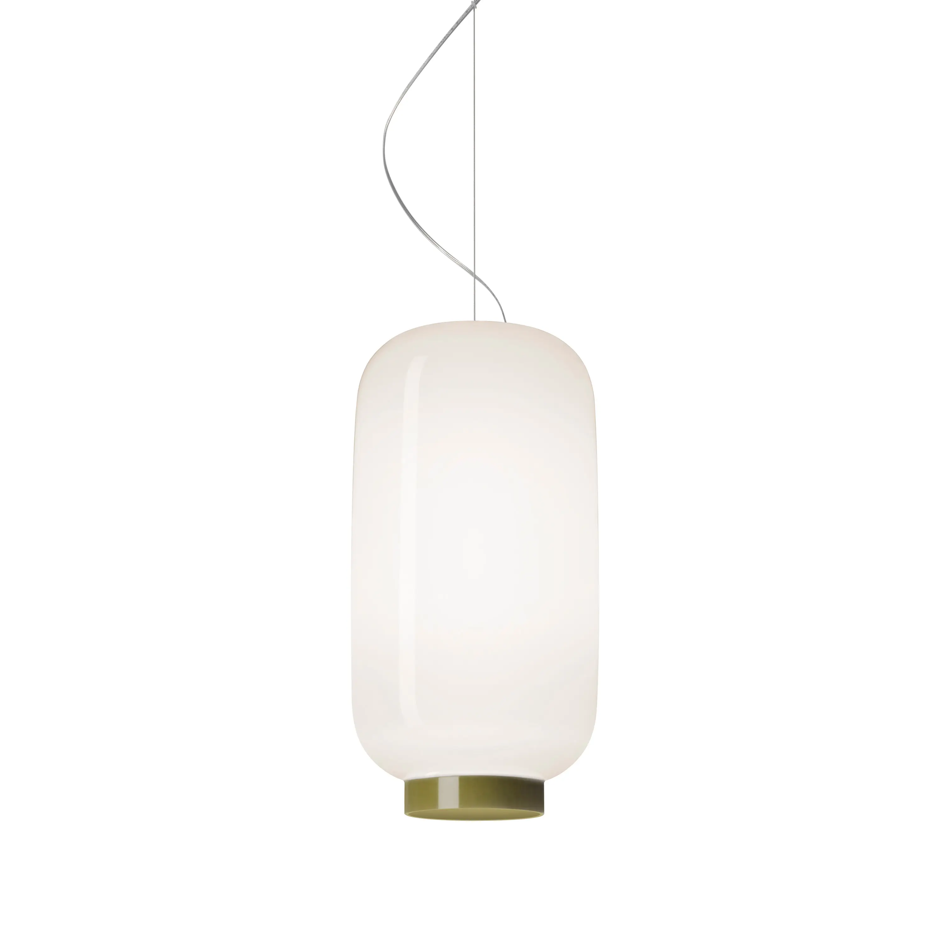 Foscarini - Chouchin 2 Reverse Pendelleuchte Weiss-grün